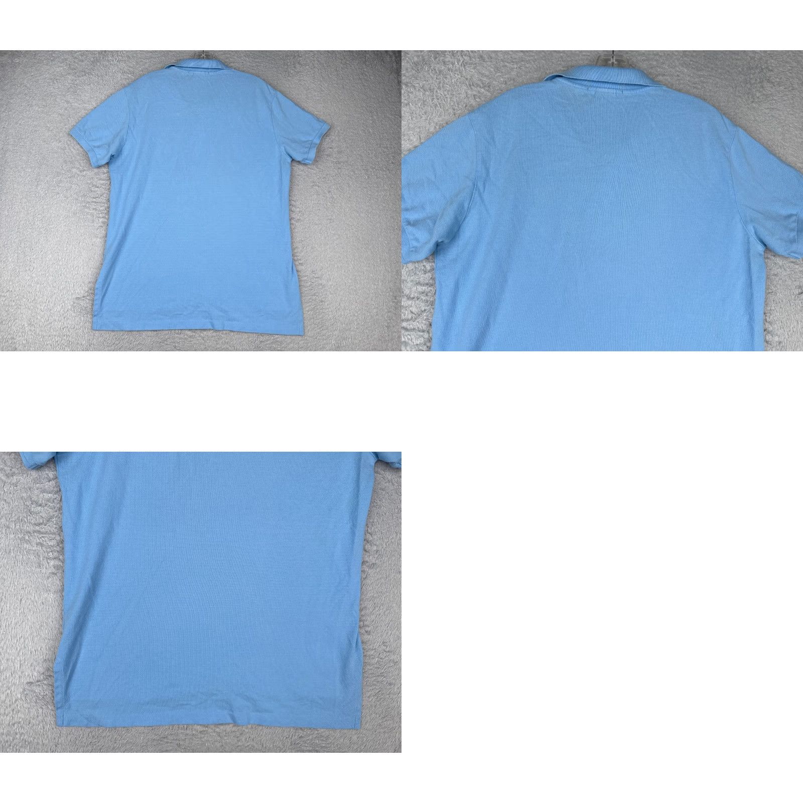 Ralph Lauren VINTAGE Polo Ralph Lauren Shirt Men Large Blue 100% Cotton Custom Fit Pony READ Size US L / EU 52-54 / 3 - 9 Thumbnail