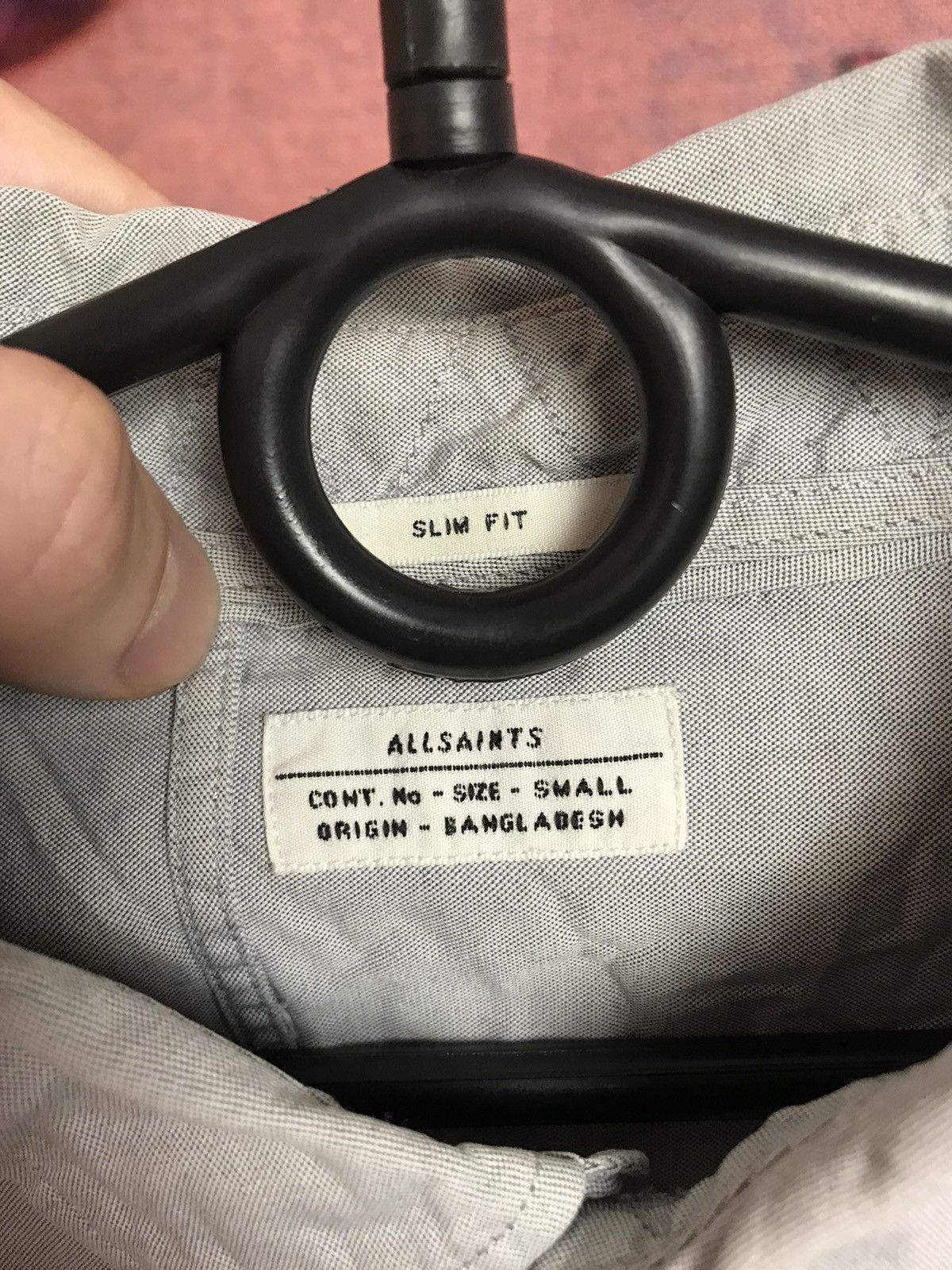 Allsaints Allsaints luxury streetwear shirt Size US S / EU 44-46 / 1 - 3 Thumbnail