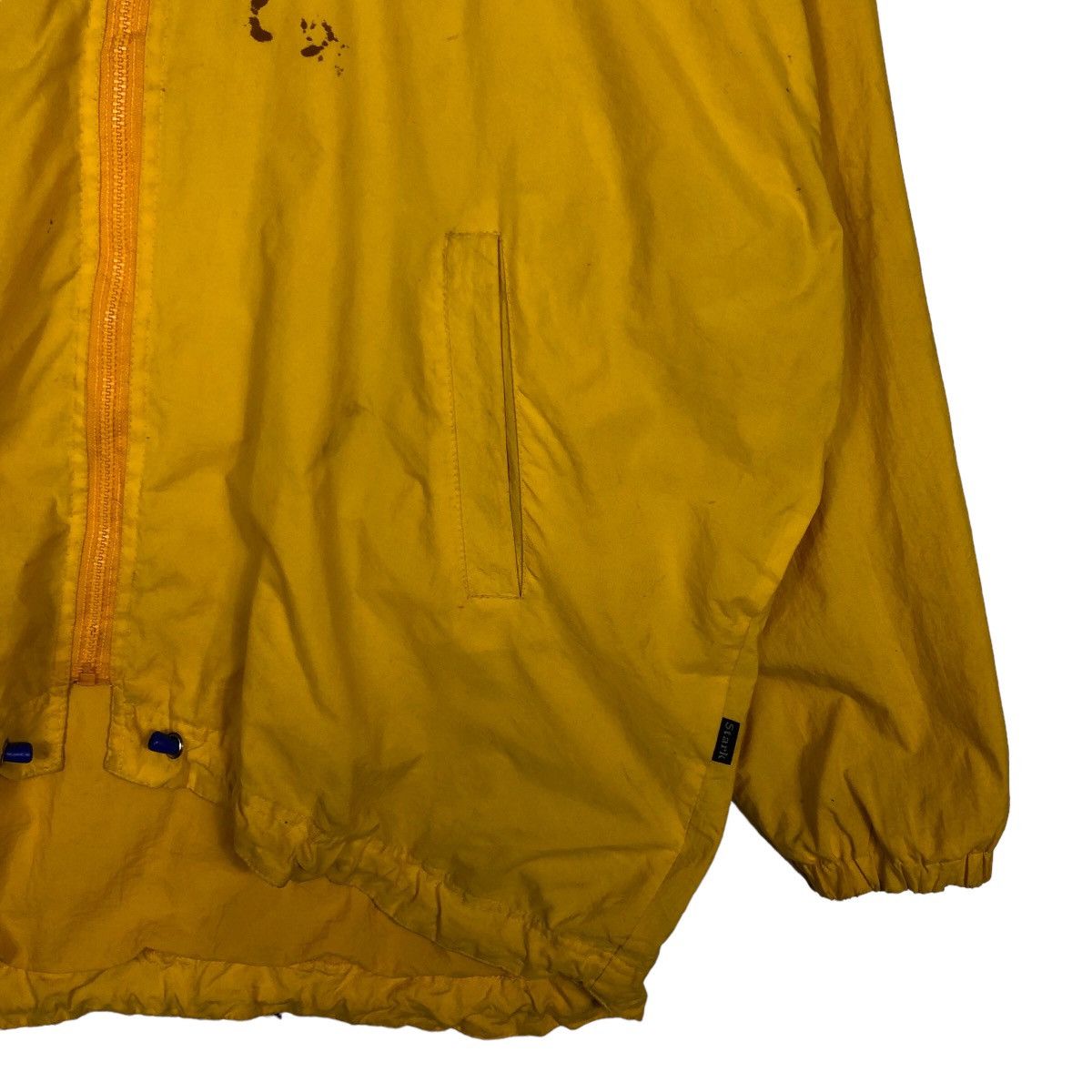 Hysteric Glamour 🔥Vintage Long Jacket Stark Pop Big Logo Japan Made Size US XXL / EU 58 / 5 - 5 Thumbnail