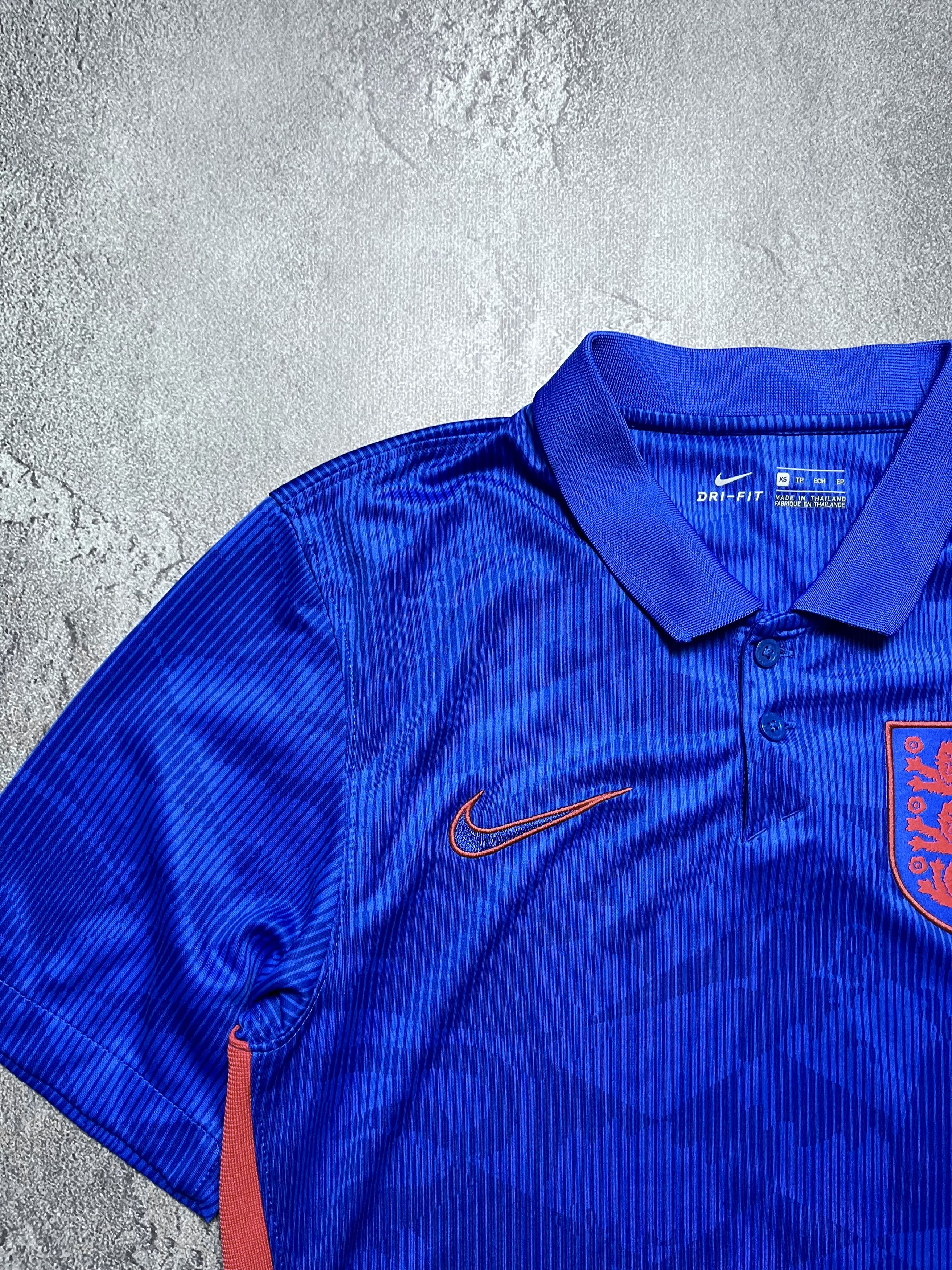 Nike Nike England 2020-21 Away Soccer Jersey Blue Mens Football Size US XS / EU 42 / 0 - 3 Thumbnail