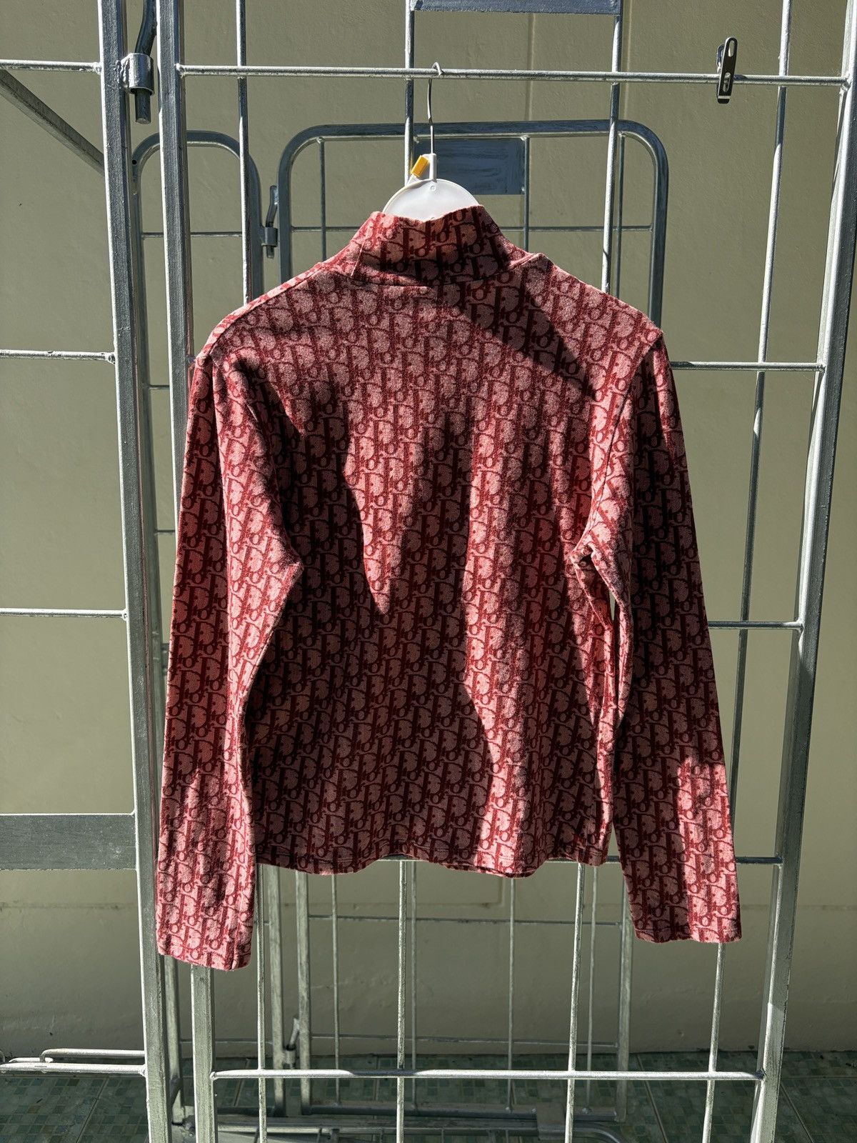 Dior Christian Dior CD Y2K monogram turtleneck long sleeves tee Size L / US 10 / IT 46 - 9 Thumbnail