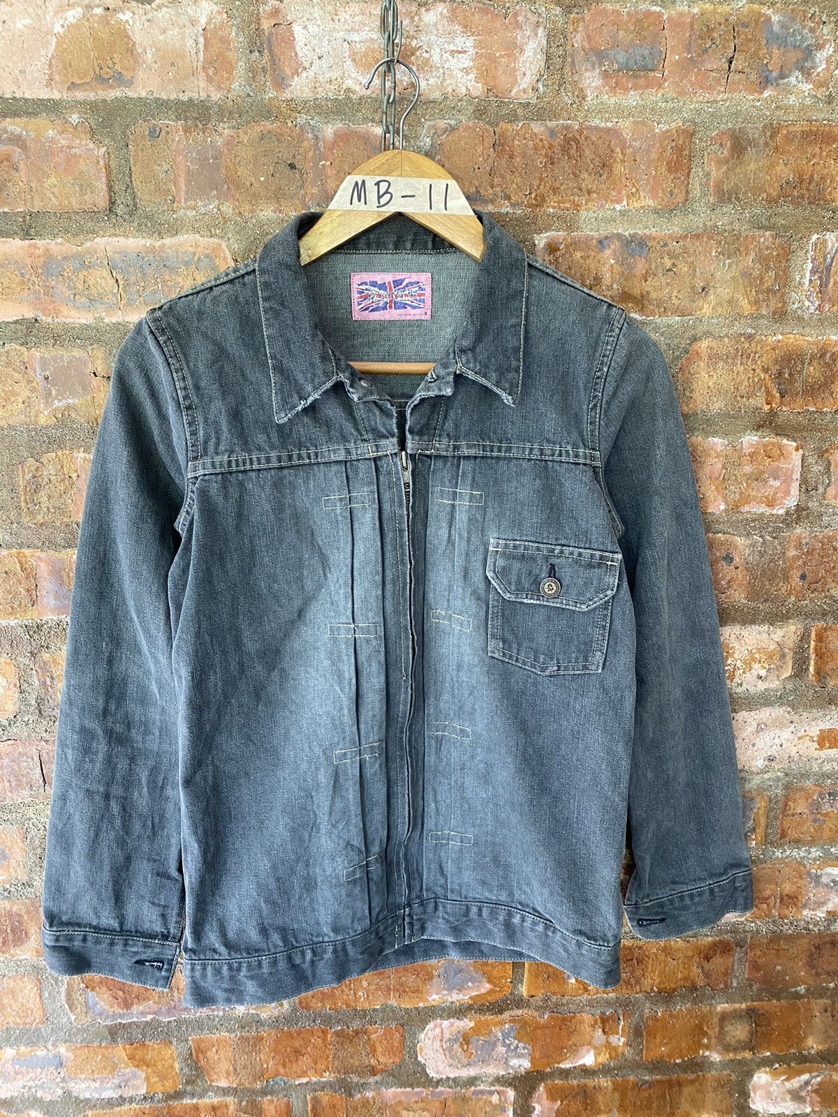 Japanese Brand AW2001 Revolver Japan denim Jacket Size US S / EU 44-46 / 1 - 2 Thumbnail