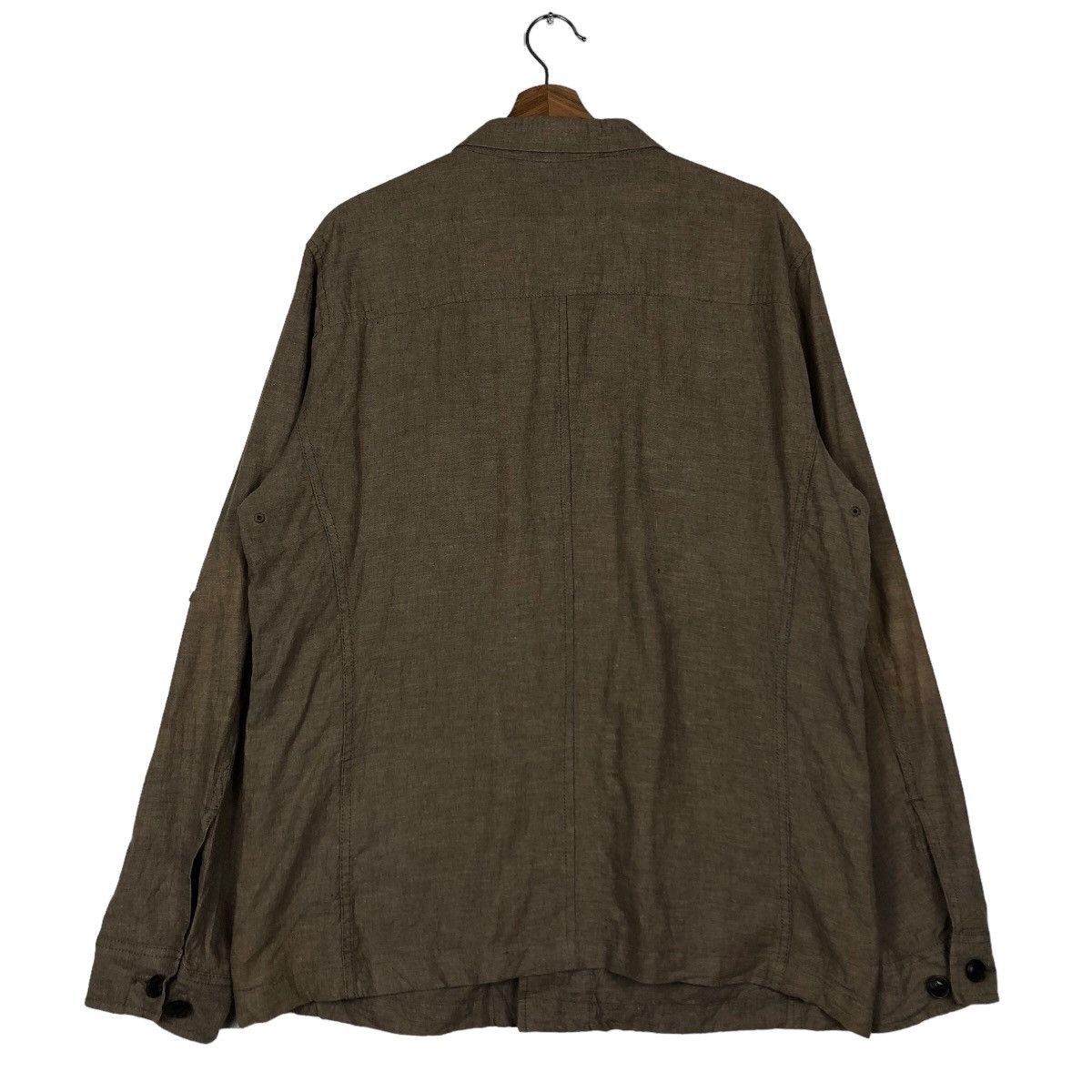 Japanese Brand 🔥Vintage Wool Work Jacket Uniqlo Japan Issey Miyake Size US L / EU 52-54 / 3 - 8 Thumbnail