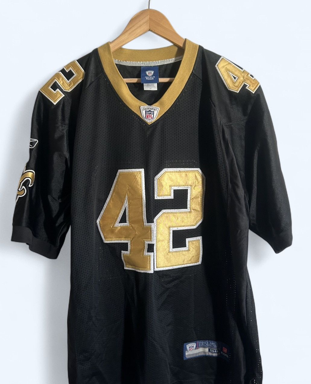 Reebok New Orleans Saints Reebok Jersey # 42 Sharper Size XL Size US XL / EU 56 / 4 - 1 Thumbnail