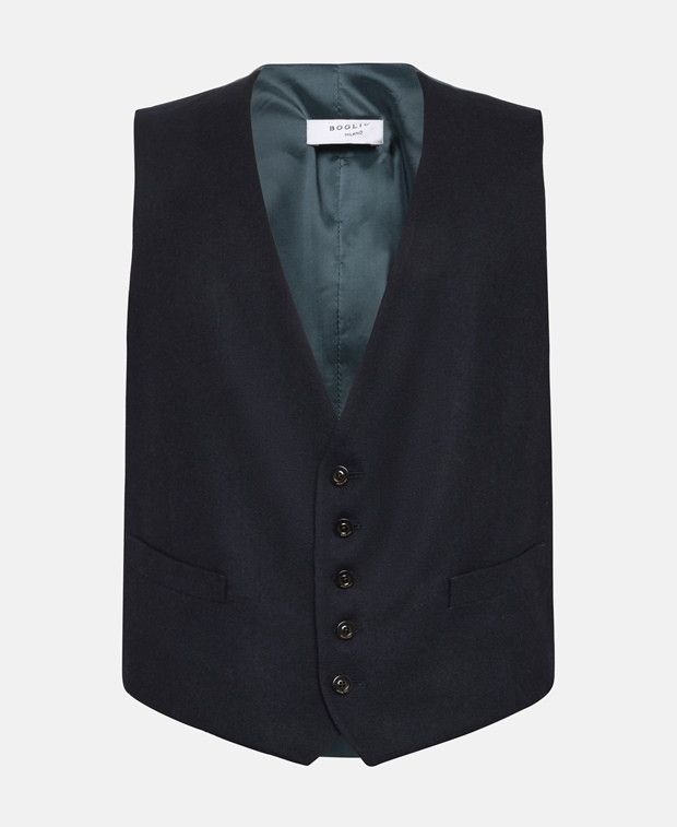 Boglioli Wool-blend vest Size 50R - 1 Thumbnail