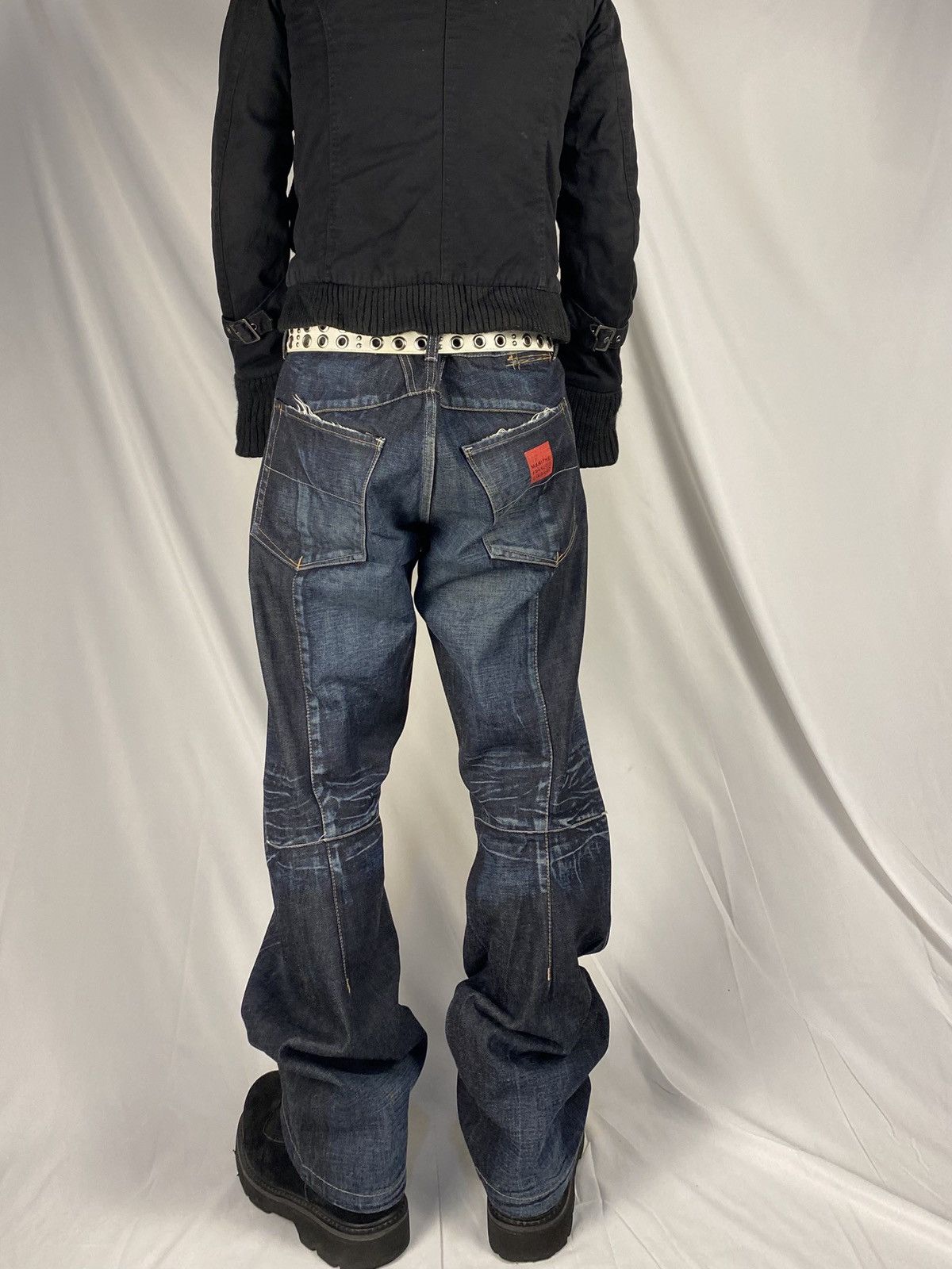 Marithe + Francois Girbaud ✨ Archive Marithe Francois Girbaud Jeans Denim Punk Style Size US 34 / EU 50 - 2 Thumbnail