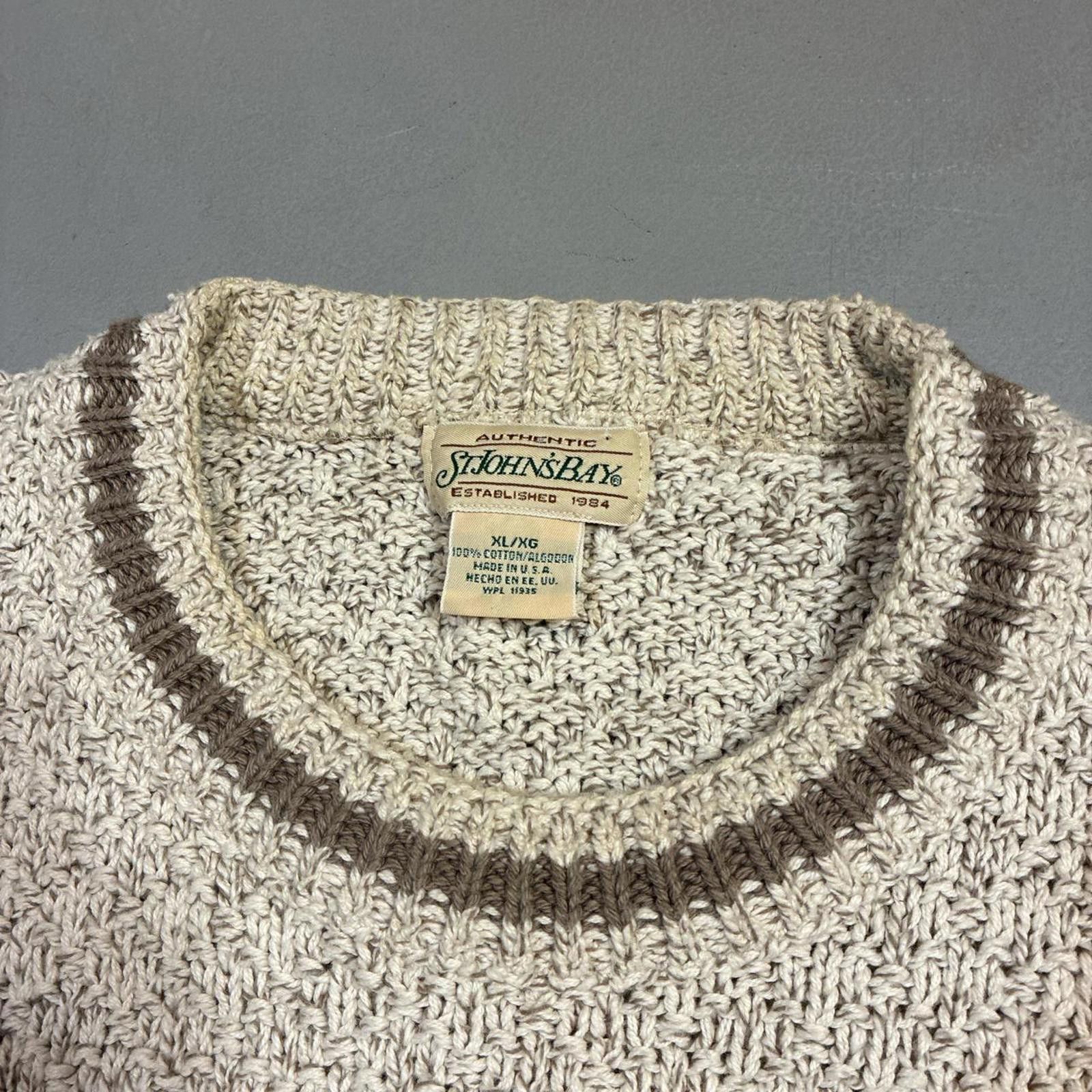 St. Johns Bay Vintage 90s St. John's Bay Crewneck Sweater Size US XL / EU 56 / 4 - 2 Thumbnail