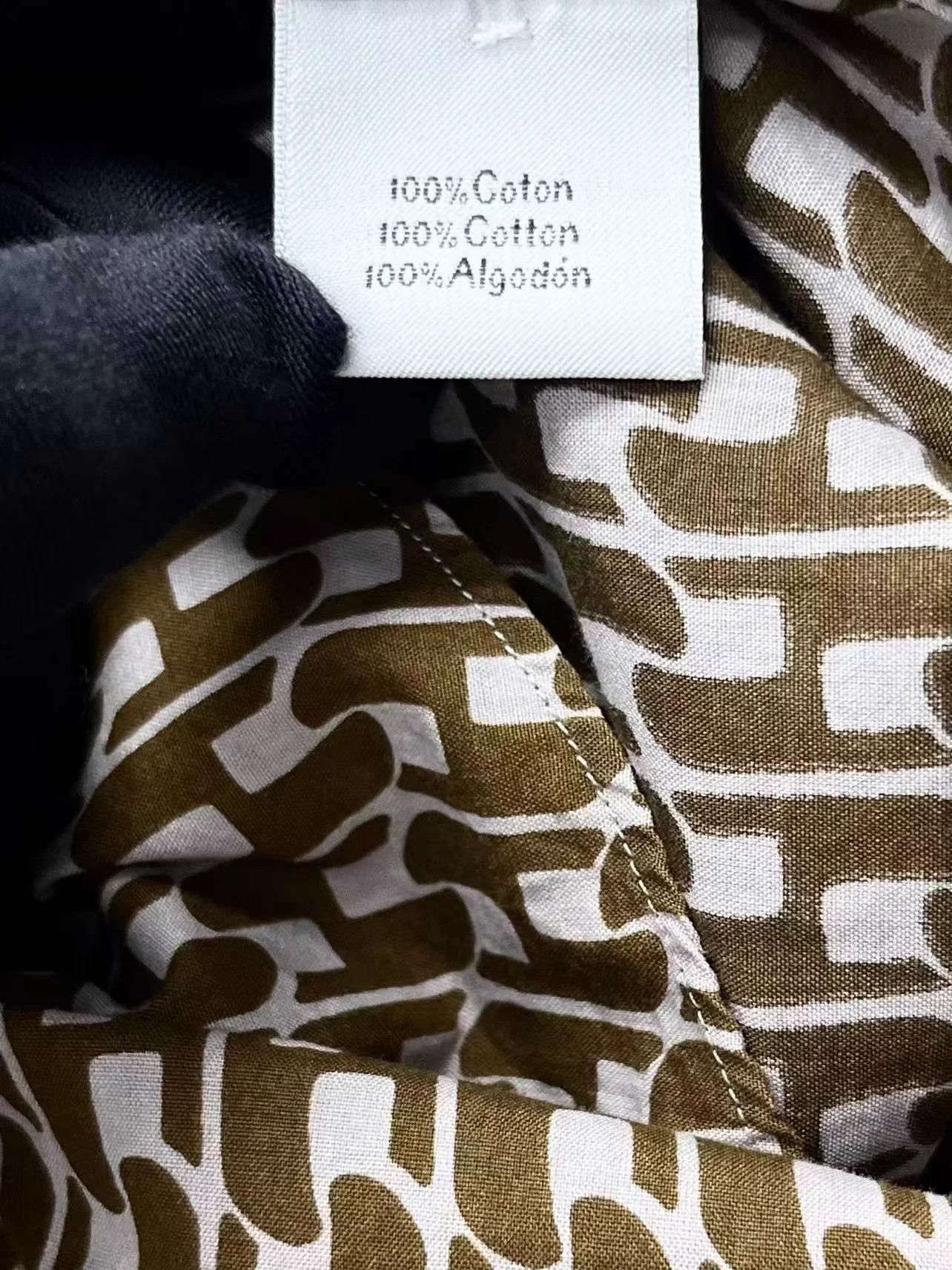 Hermes Hermes Brown H All Over Print Shirt Jacket Unisex NWT Size US XS / EU 42 / 0 - 5 Thumbnail