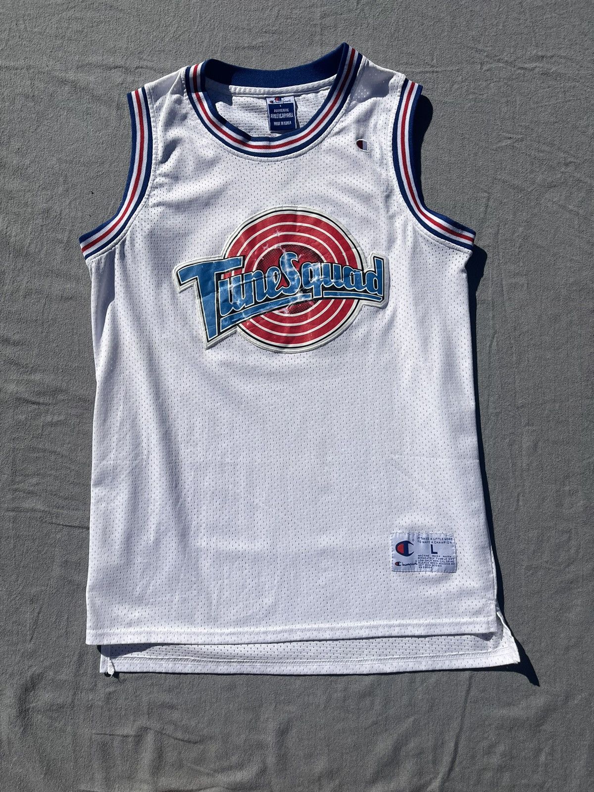 Jordan Brand Champion Michael Jordan Tune Squad Space Jam Jersey Vtg ...