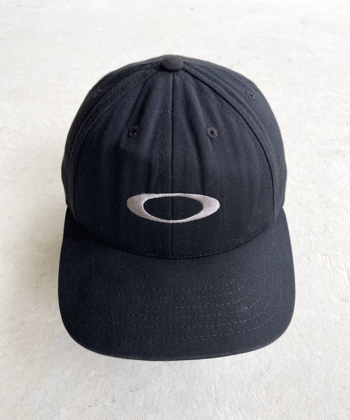 Oakley Vintage 90s Black Oakley Software Hat Cap – Made in USA Size ONE SIZE - 1 Thumbnail
