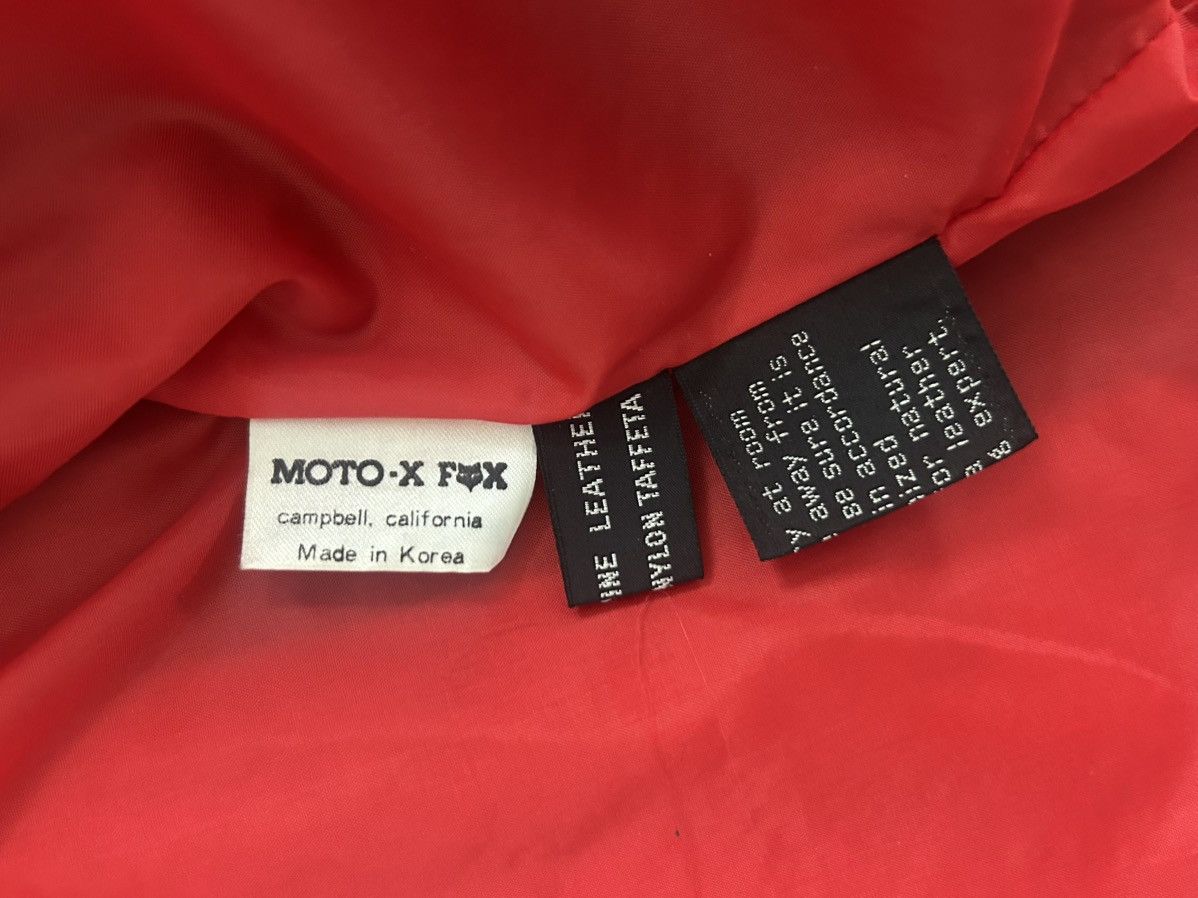 Fox Racing Vintage Fox Moto Leather Jacket Size US M / EU 48-50 / 2 - 7 Thumbnail
