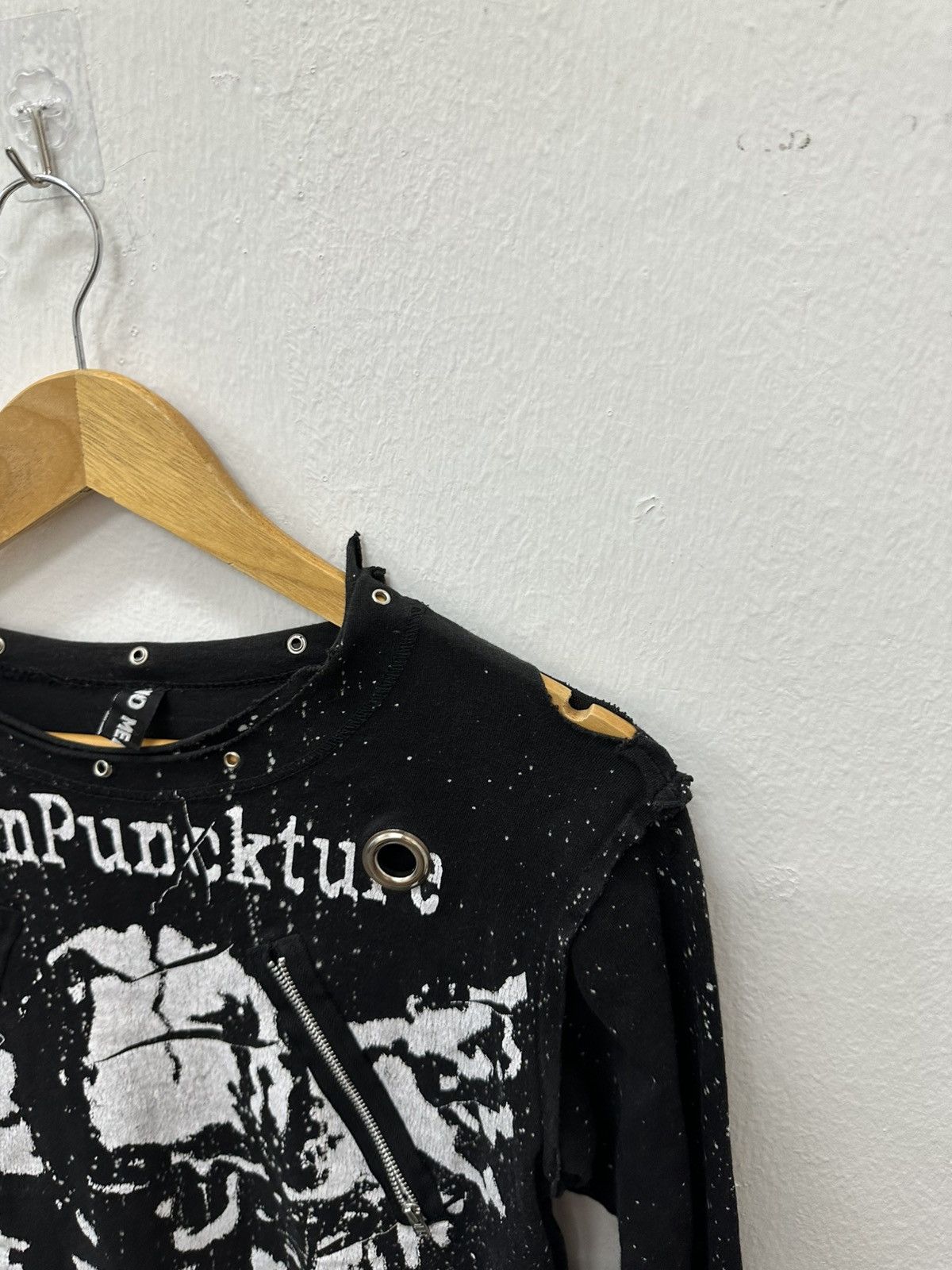 Seditionaries Seditionaries Muslin Scumpuncture Zipper Punk Tee Size US S / EU 44-46 / 1 - 10 Thumbnail