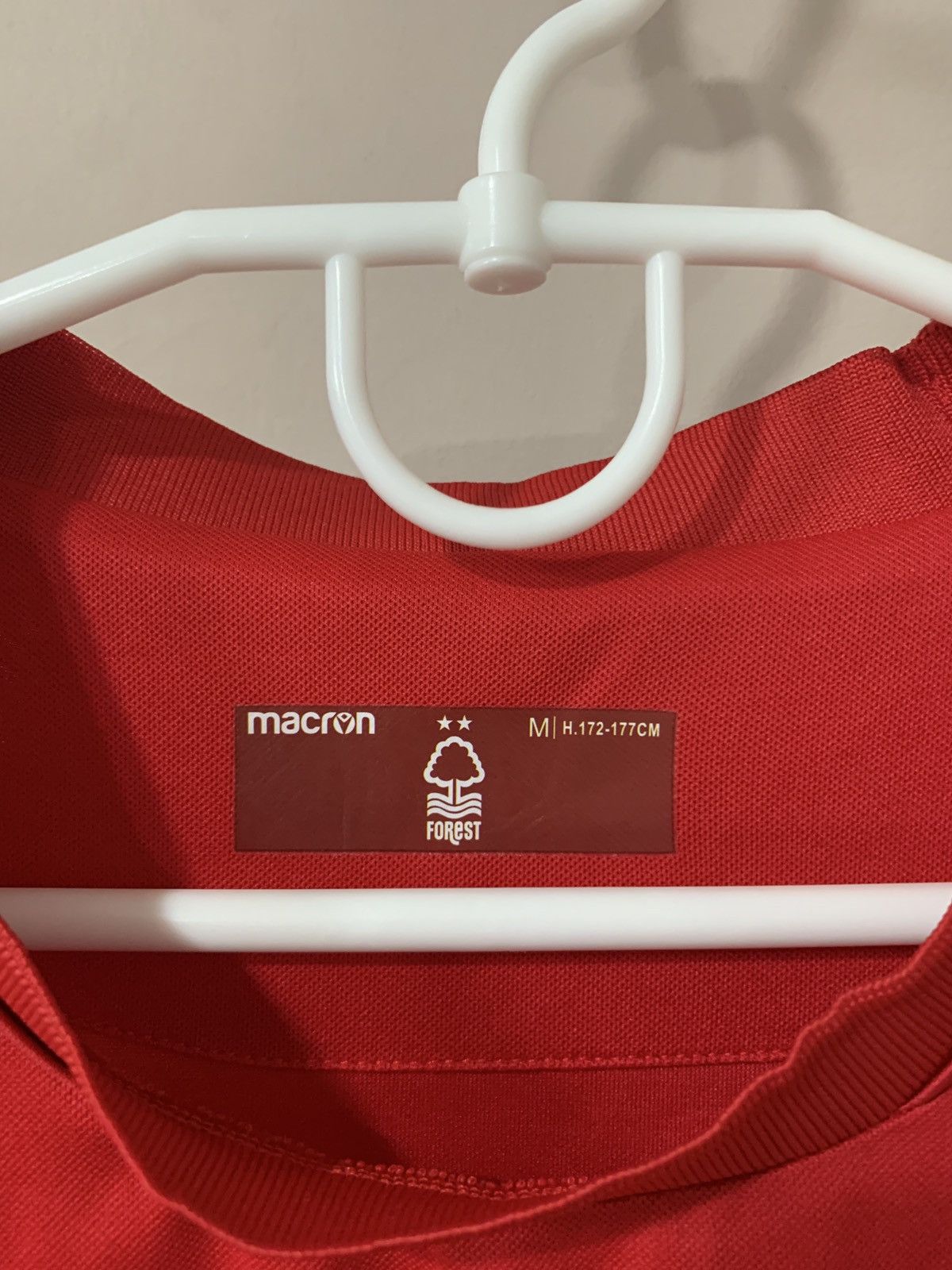 Macron Nottingham Forest Training Football Shirt Macron Soccer Size US M / EU 48-50 / 2 - 6 Thumbnail