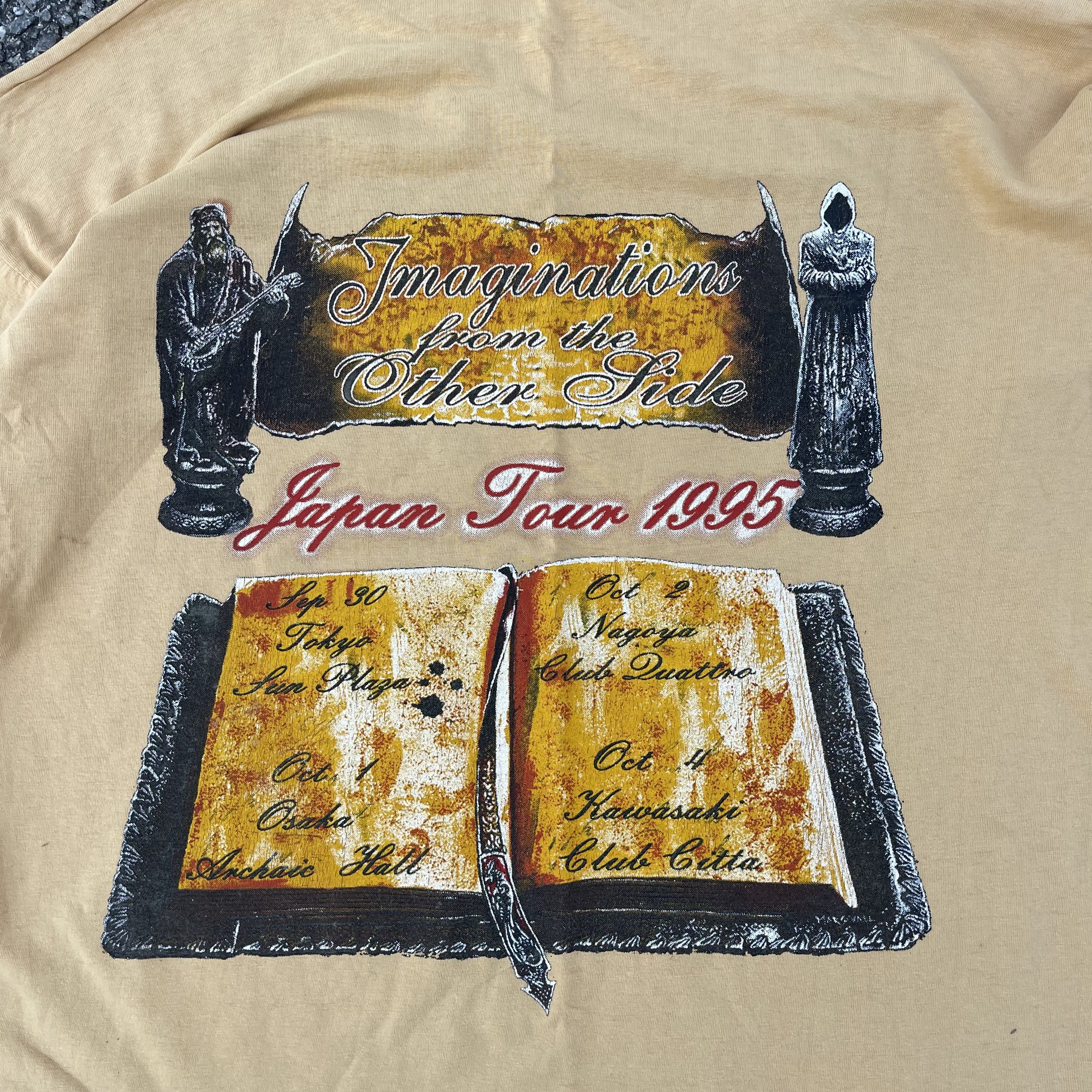 Band Tees × Vintage Vintage 90 Blind Guardians Long Sleeve Japan Tour Size US L / EU 52-54 / 3 - 10 Thumbnail
