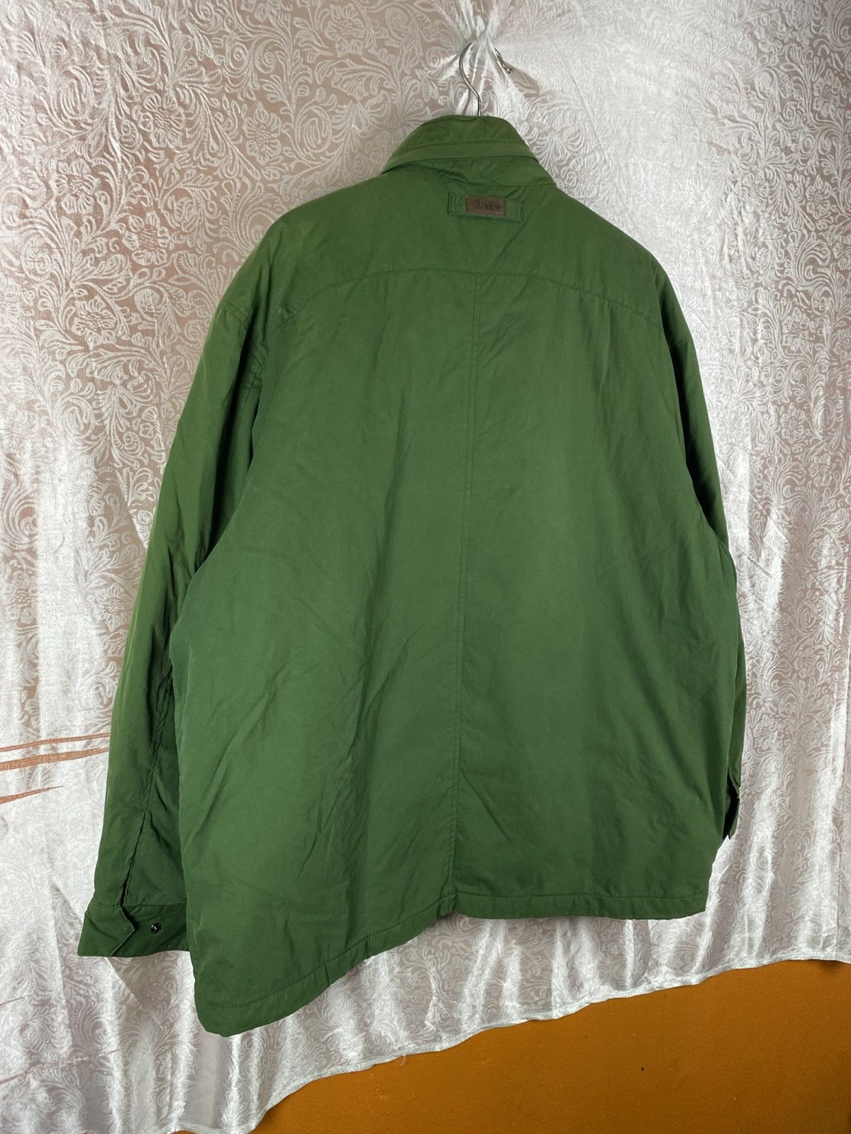 Japanese Brand Vintage VAN JAC Green Plaid Lined Field Jacket Size US XL / EU 56 / 4 - 12 Thumbnail