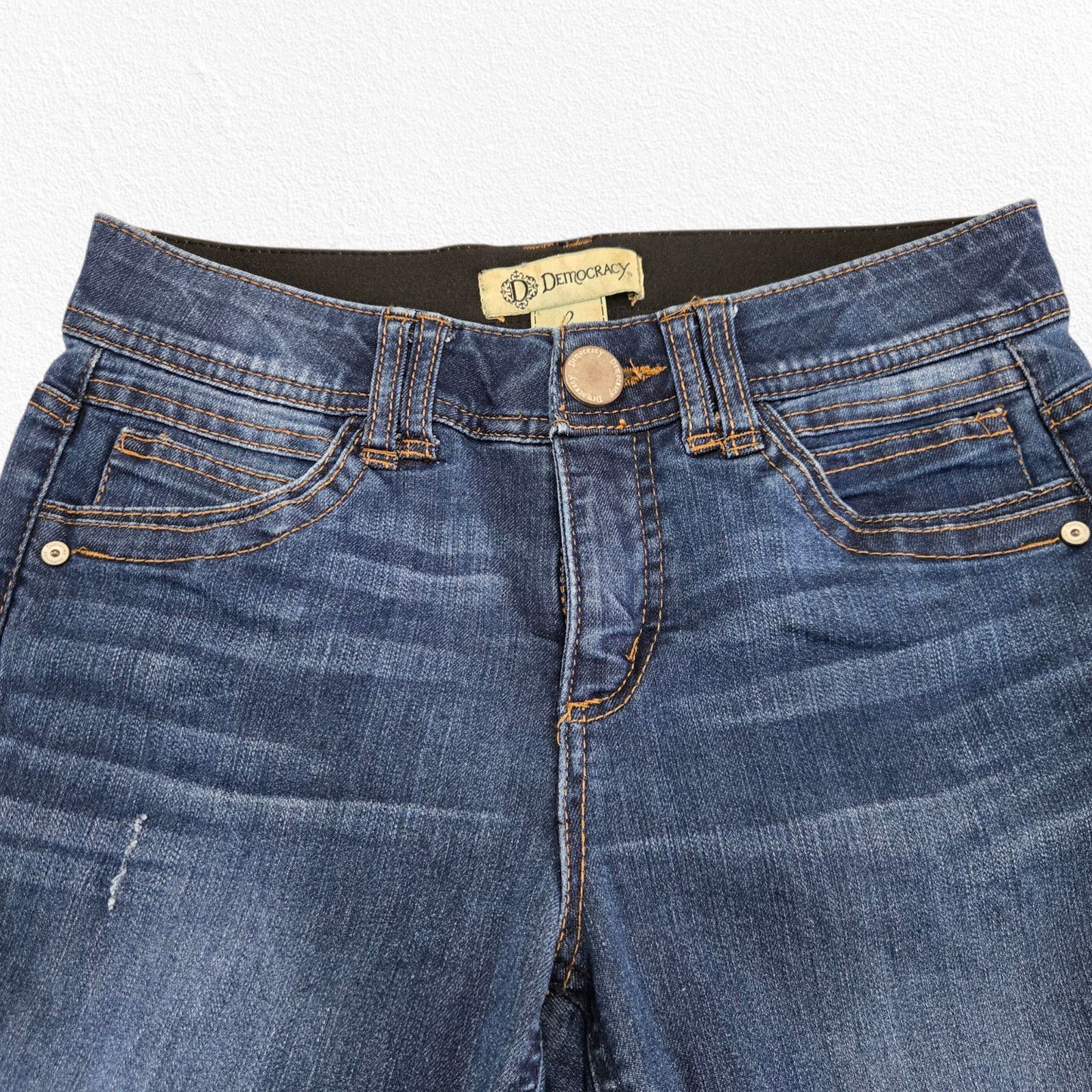 Other Democracy Mid Rise Ab Technology Stretch Skinny Jeans Size 2 Size 26" / US 2 / IT 38 - 3 Thumbnail
