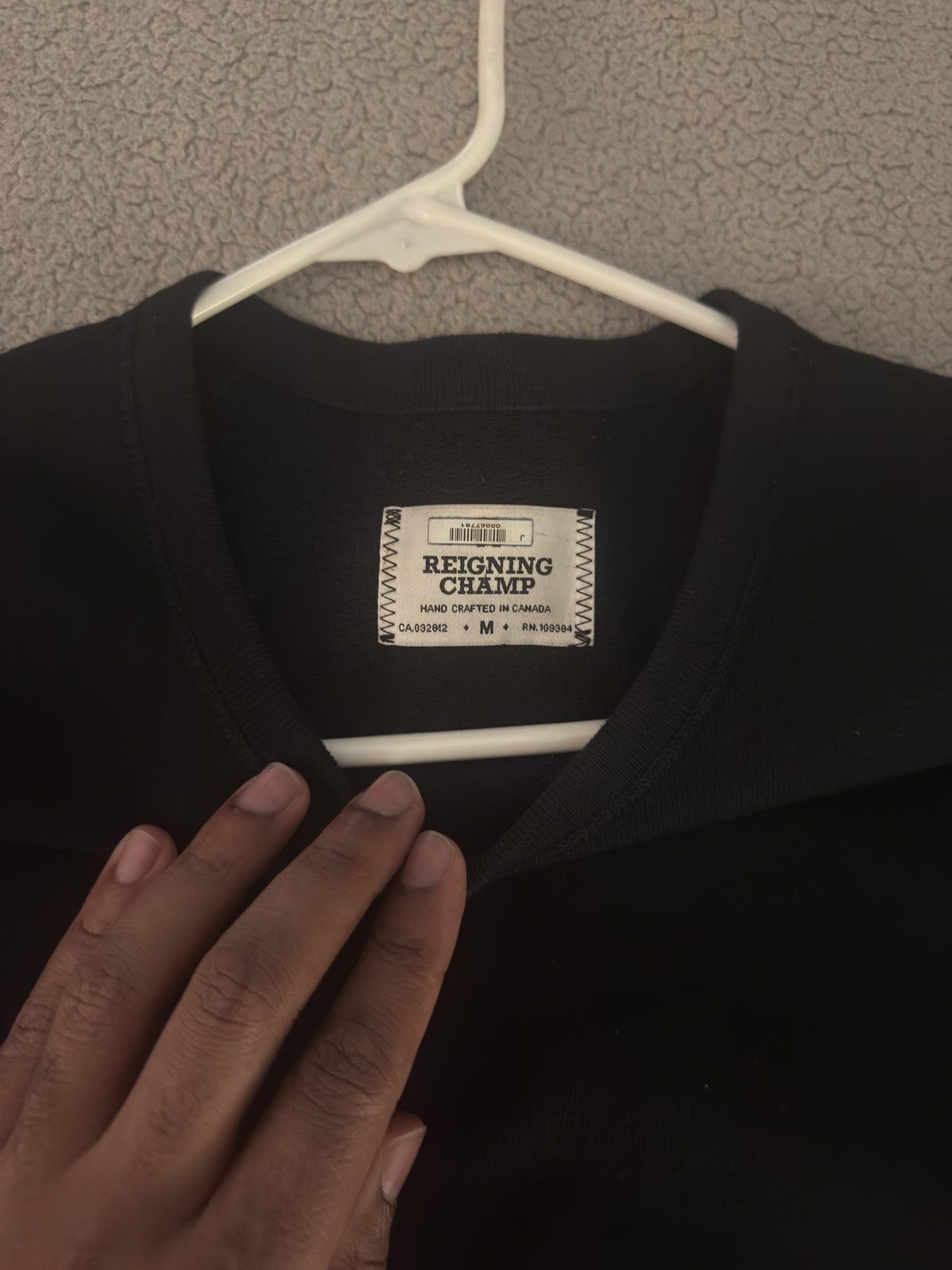 Reigning Champ Reiging Champ Side-Zip Crew Sweatshirt Size US M / EU 48-50 / 2 - 1 Thumbnail