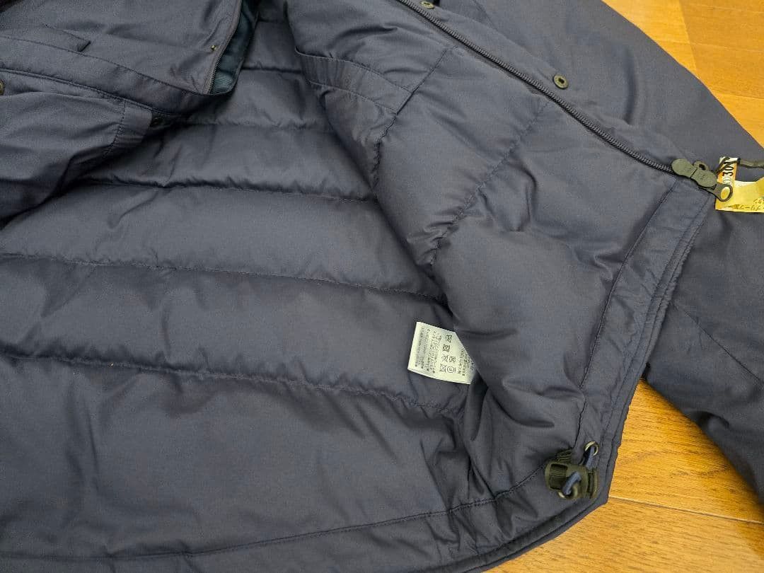 Number (N)ine NUMBER (N)INE Full Zip Hooded Down Jacket Navy 2 Size US M / EU 48-50 / 2 - 5 Thumbnail