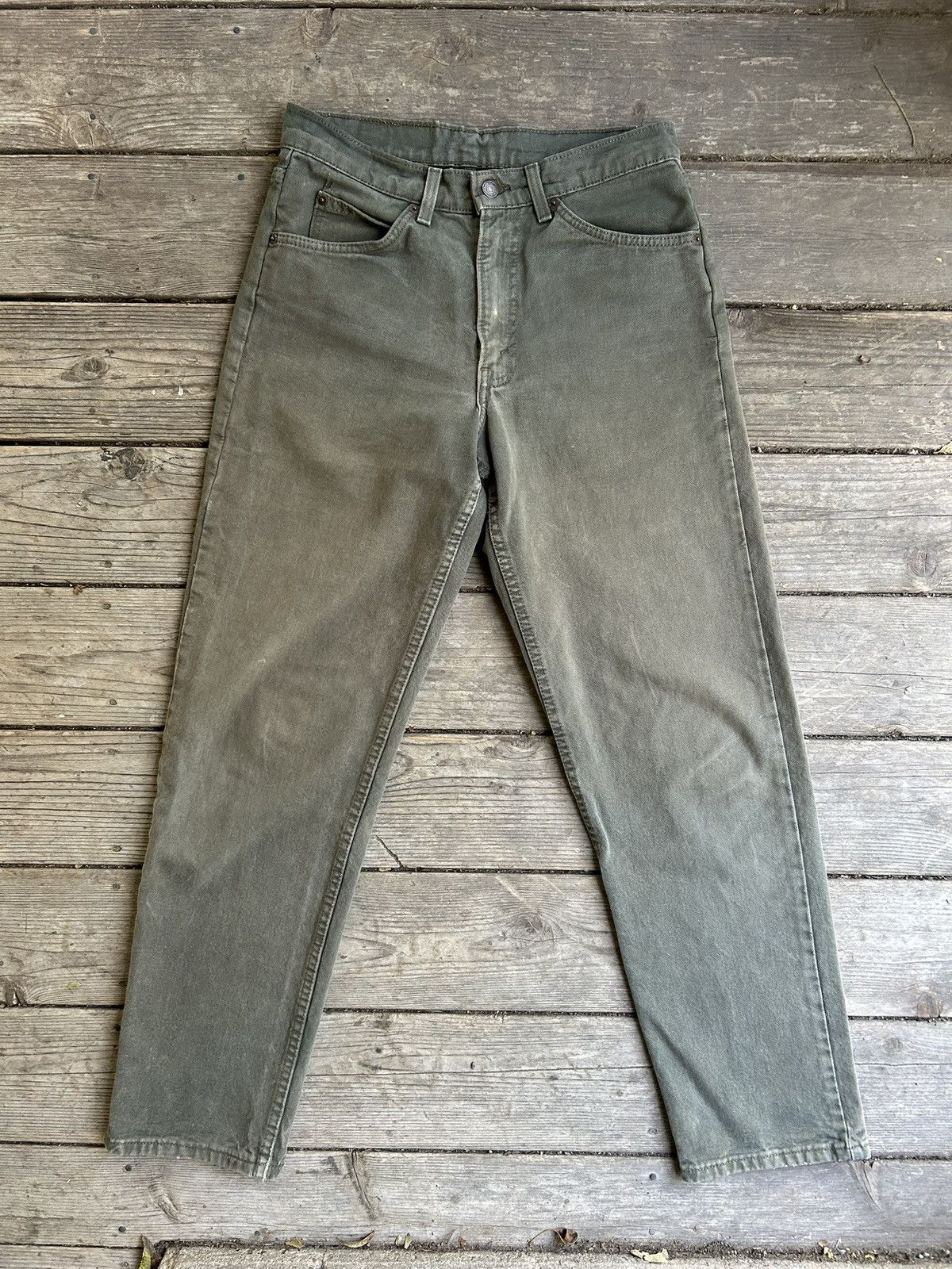 Levi's Vintage Levis 550 Orange tabs Size US 31 - 1 Thumbnail
