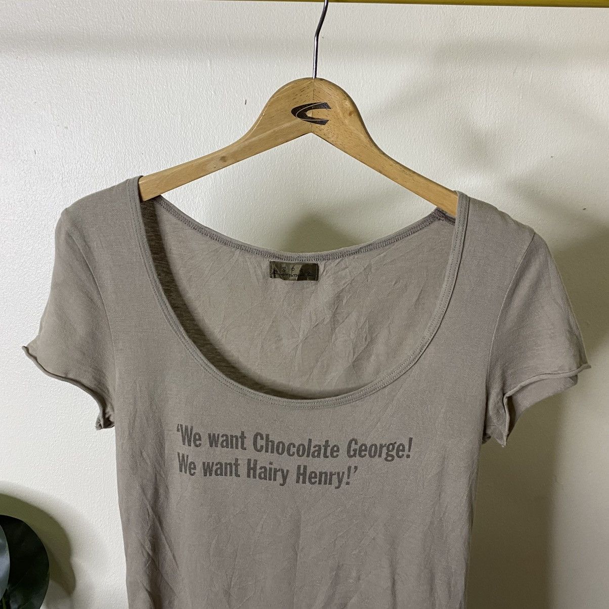 GOA We Want Chocolate George! Women T Shirt Size XS / US 0-2 / IT 36-38 - 4 Thumbnail