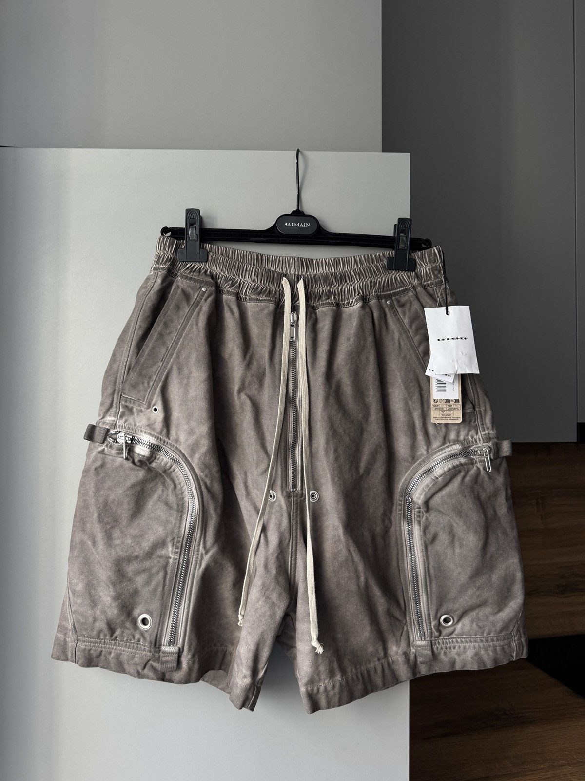 Rick Owens × Rick Owens Drkshdw DRKSHDW PODS “GREY” SIZE S