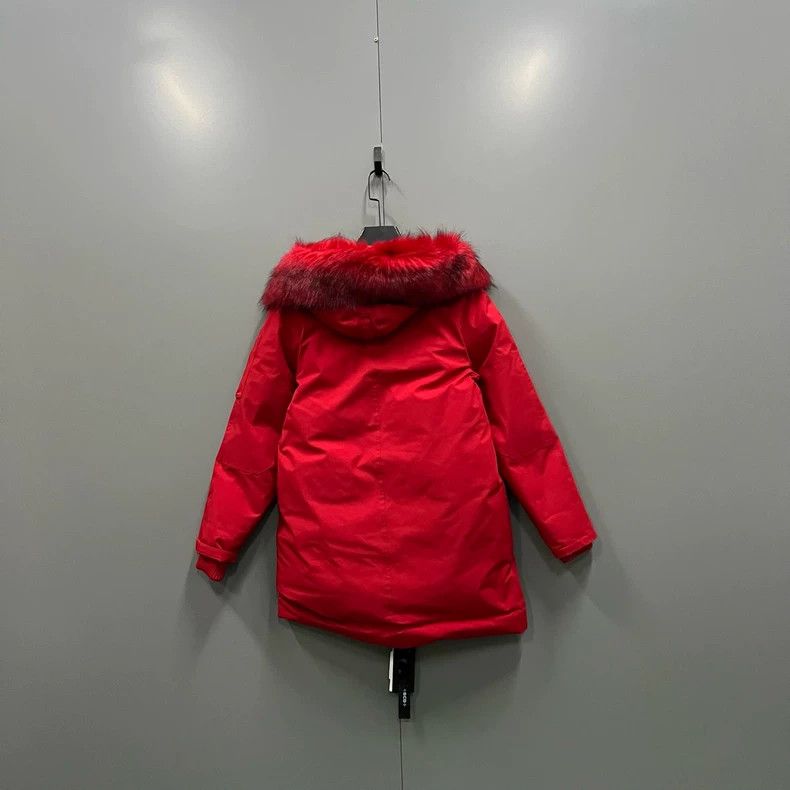 Kenzo KENZO Red fur-lined parka Size S / US 4 / IT 40 - 2 Thumbnail