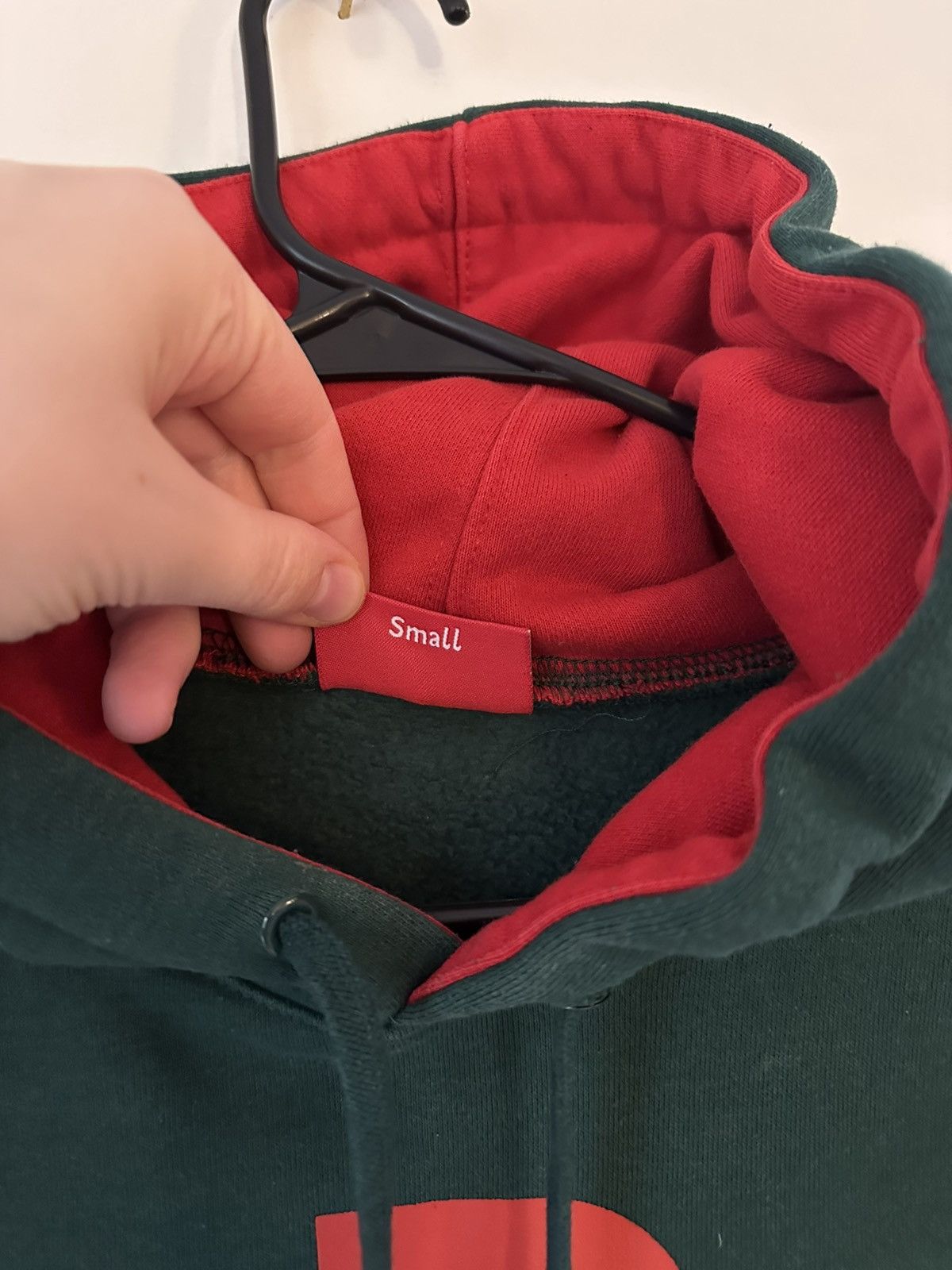 Supreme Supreme Spread Logo Hooded Sweatshirt Size US S / EU 44-46 / 1 - 6 Thumbnail