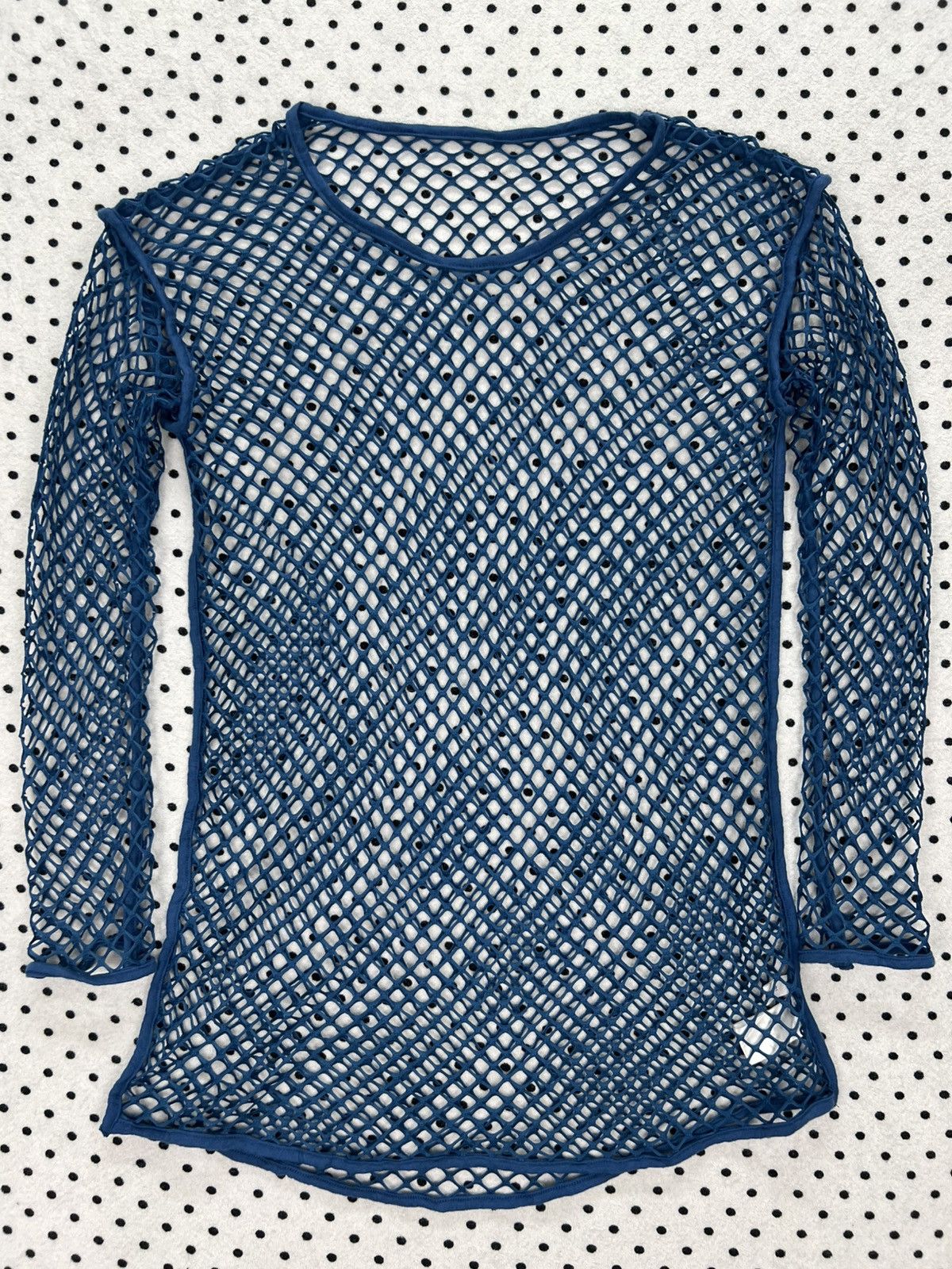 Japanese Brand Wego Mesh Shirt Size S / US 4 / IT 40 - 1 Thumbnail