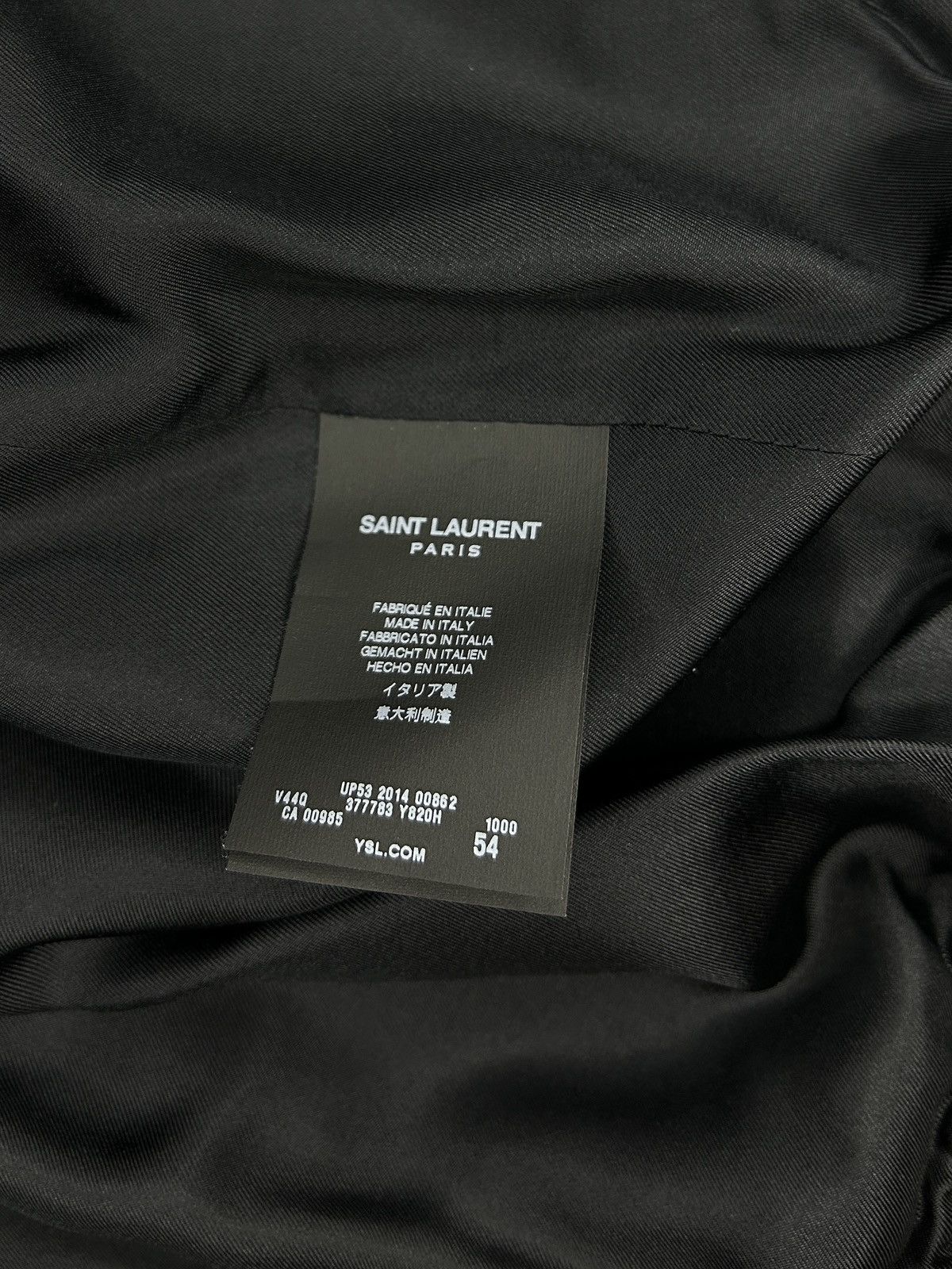 Saint Laurent Paris S/S 15 Napoleon Bomber Size US L / EU 52-54 / 3 - 19 Thumbnail