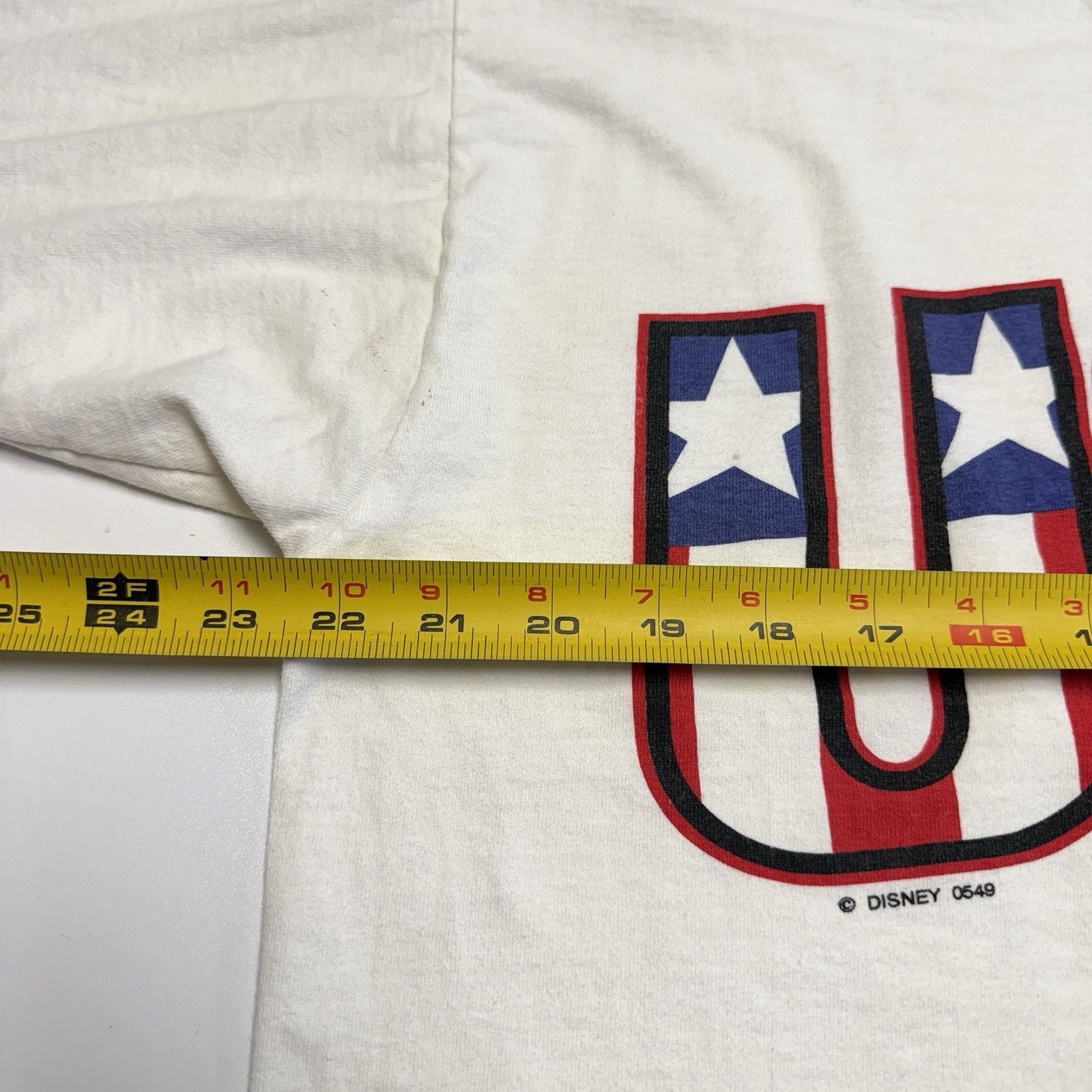 Mickey Unlimited Vintage 90s Mickey Mouse USA T Shirt White Mickey Unlimited Size US L / EU 52-54 / 3 - 15 Thumbnail