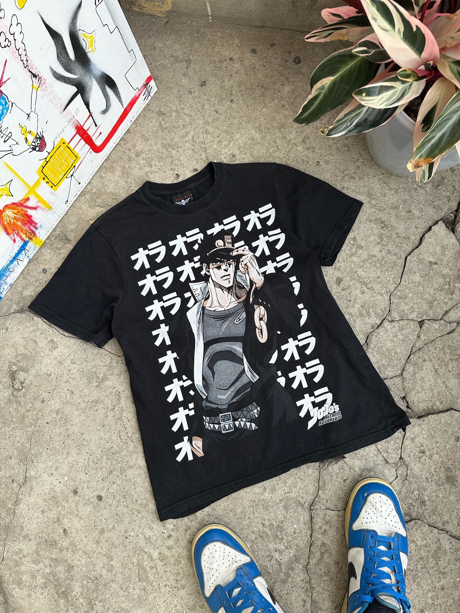 Anime Vintage 2000s JoJo’s Bizarre Adventure Anime Tee Size US S / EU 44-46 / 1 - 6 Thumbnail
