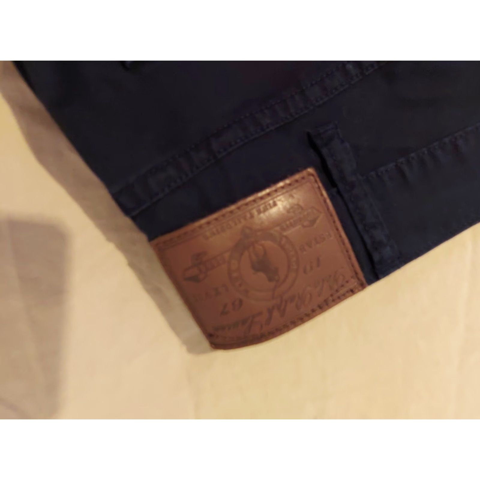 Polo Ralph Lauren Polo Ralph Lauren Jeans 46x32 Navy Blue Classic Straight Jeans - Mens Big & Tall 46 Inseam 32in Blue Slack Pant Size US XXL / EU 58 / 5 - 3 Thumbnail