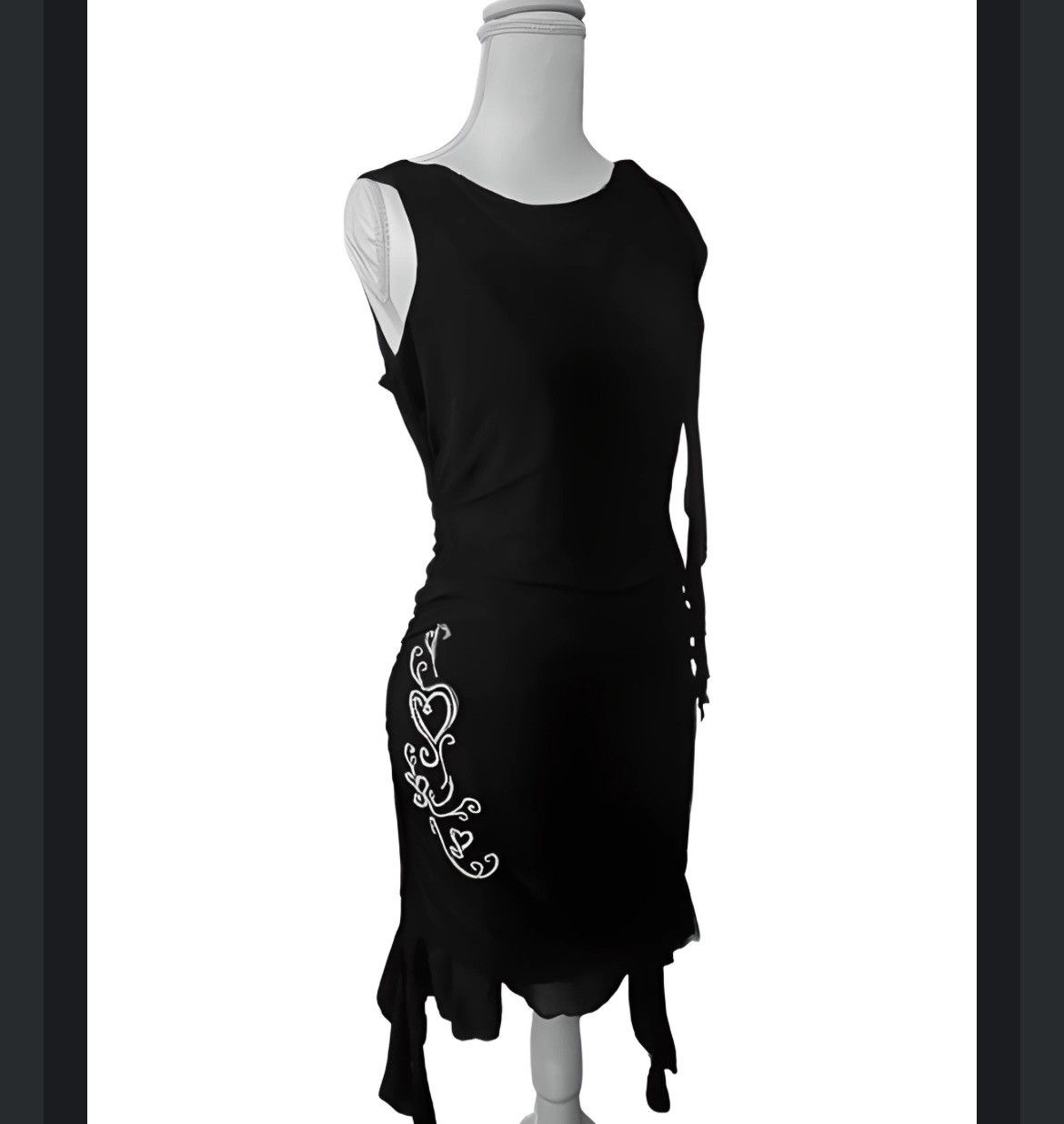 Other Backless Mini Dress with Rhinestone Design Size M / US 6-8 / IT 42-44 - 1 Thumbnail