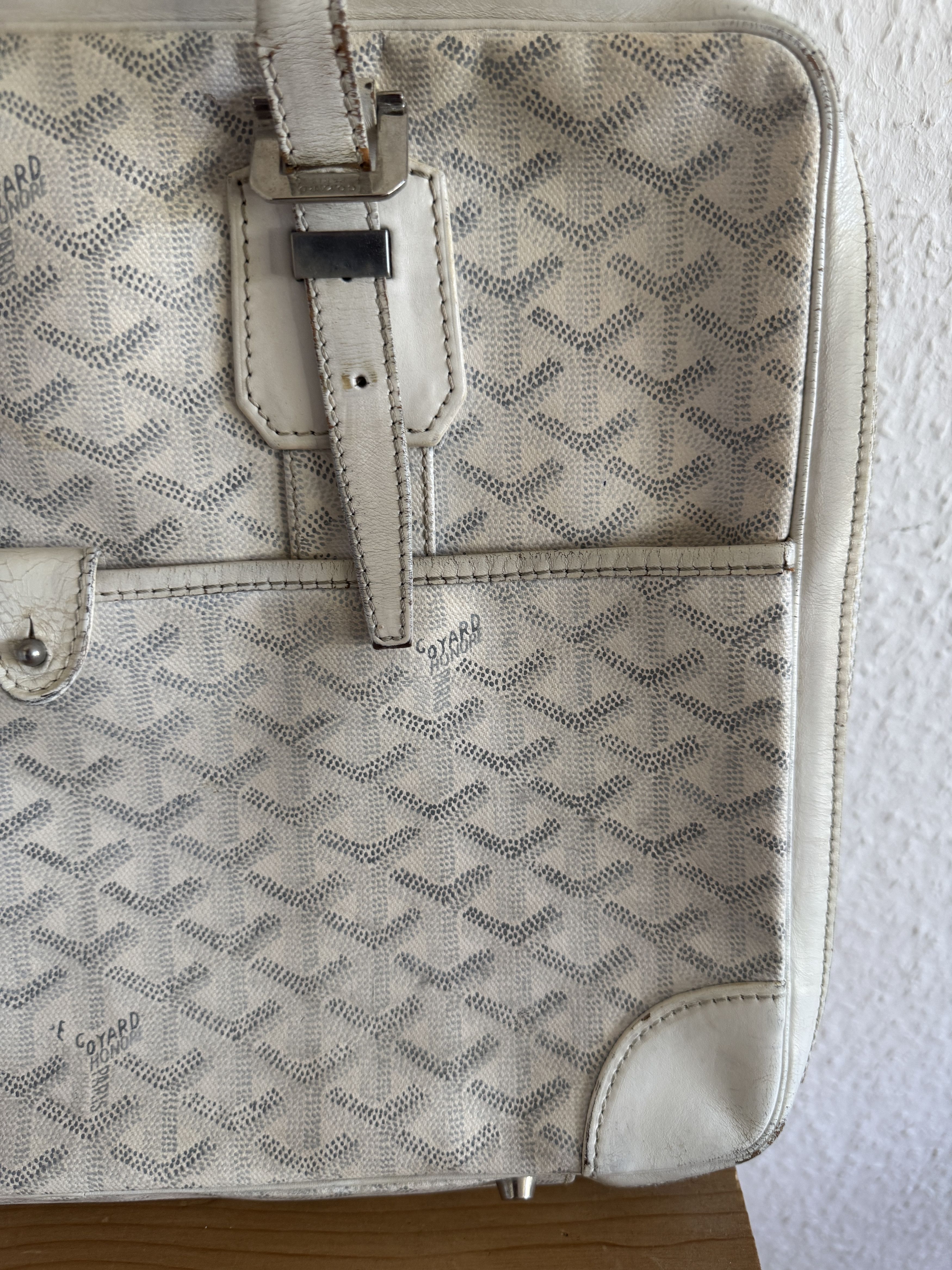 Goyard Ambassade PM Business Bag – White Size ONE SIZE - 12 Thumbnail
