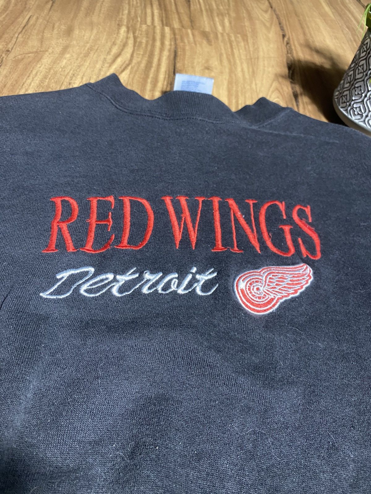 Logo 7 90s Detroit Red Wings Sweater Size US M / EU 48-50 / 2 - 2 Thumbnail