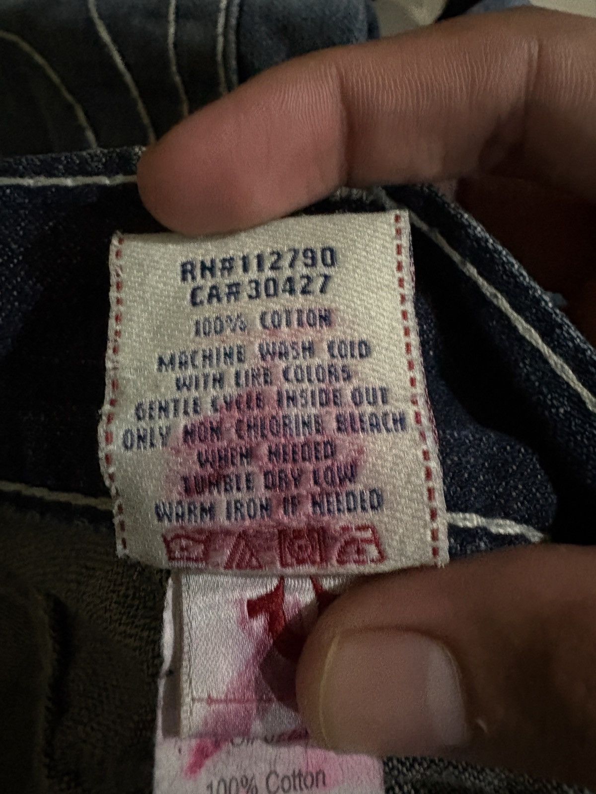 True Religion Vintage True Religion Flared Denim Jeans Size US 36 / EU 52 - 18 Thumbnail