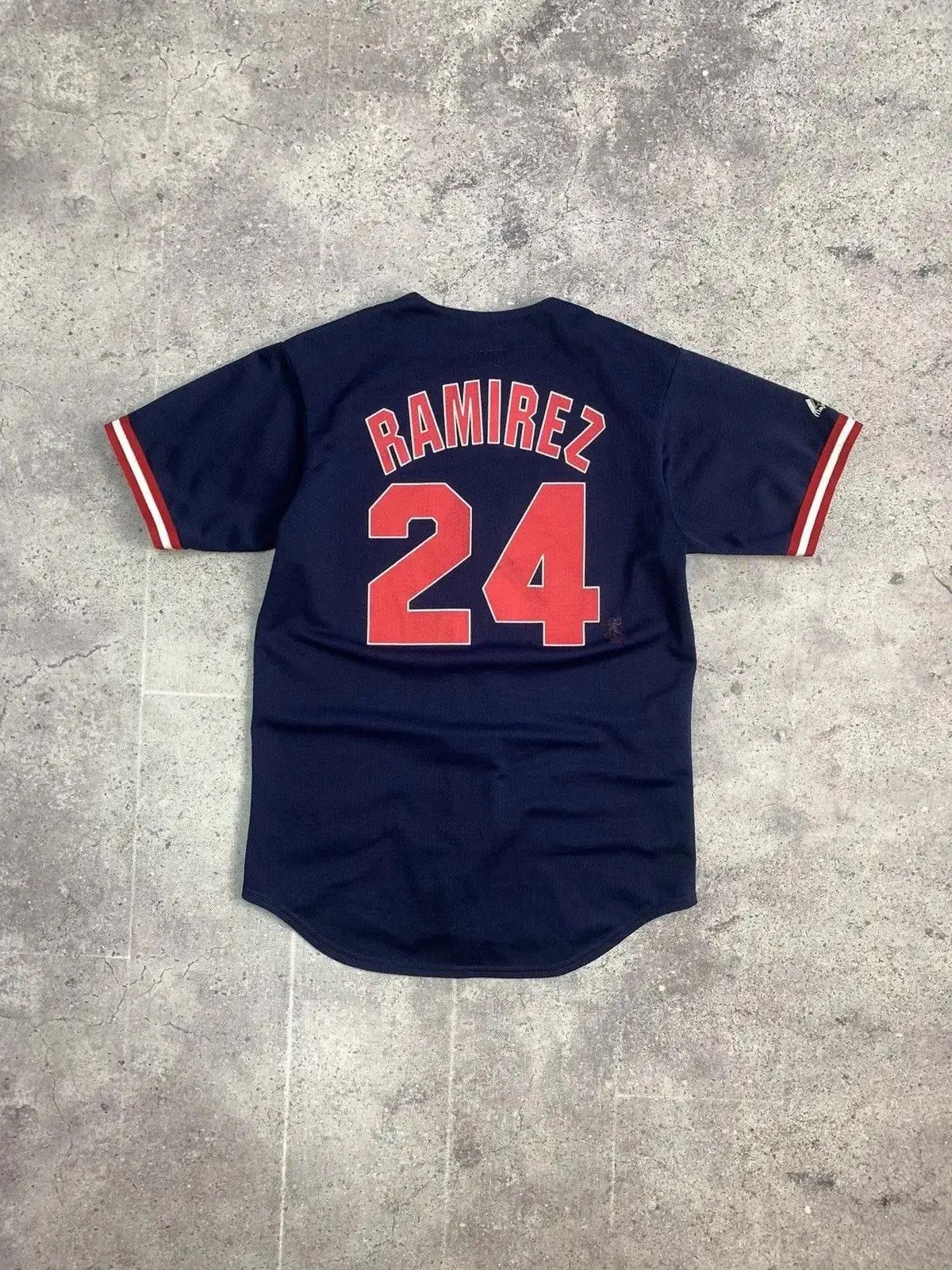 Vintage Vintage Majestik Boston Red Sox Ramirez 24 Red Jersey Tee Size US M / EU 48-50 / 2 - 3 Thumbnail