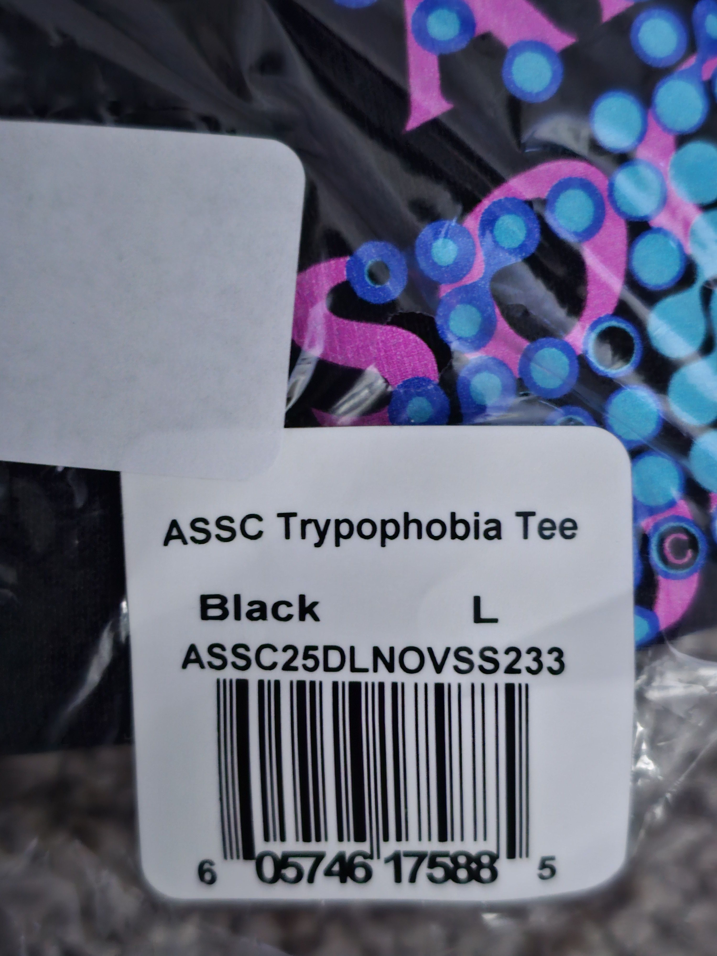 Anti Social Social Club Anti Social Club Trypophobia Short Sleeve T-shirt Size US L / EU 52-54 / 3 - 6 Thumbnail