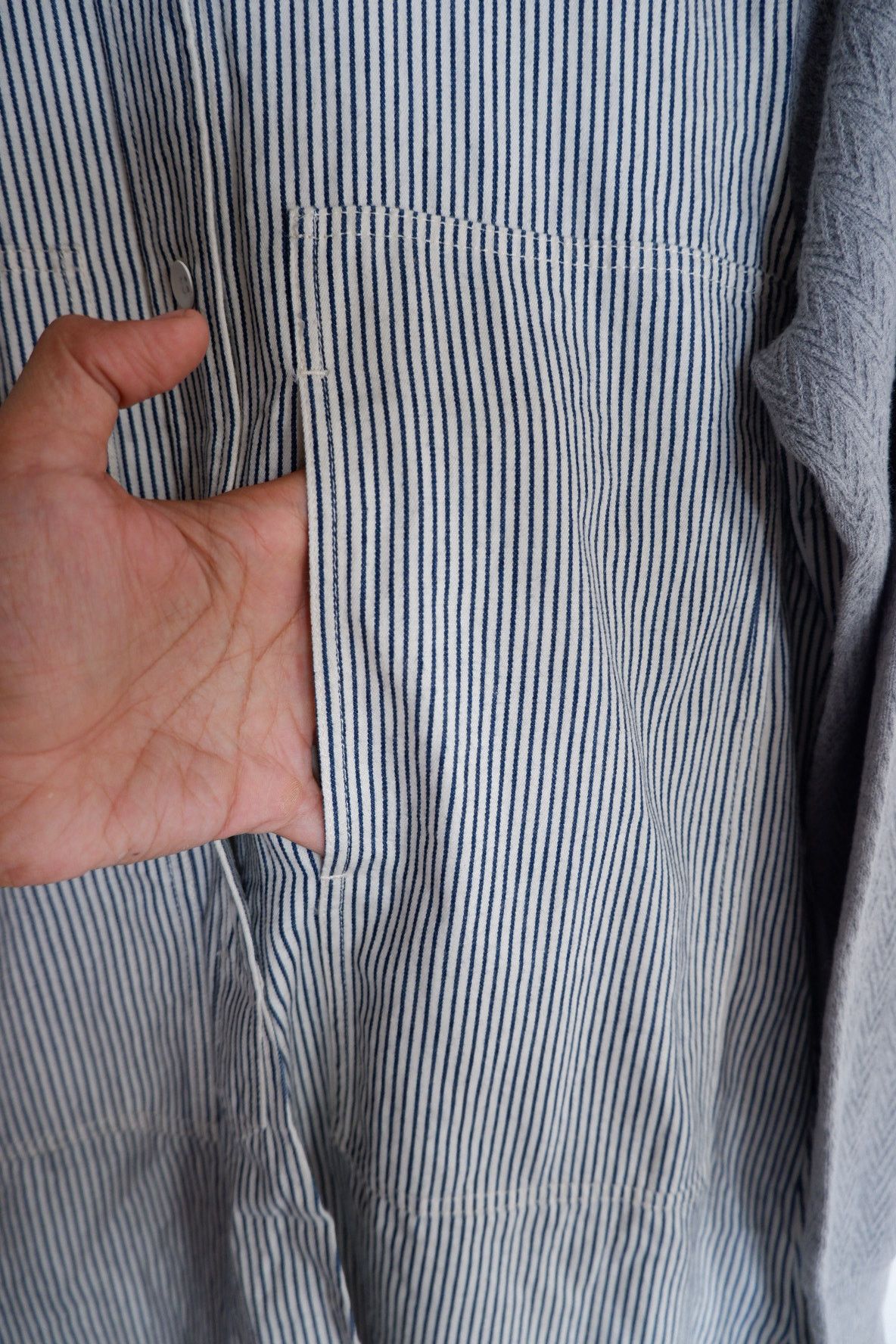 Designer × Japanese Brand ILLIAN LOEB Japan Designer Hybrid Button Shirt Size L / US 10 / IT 46 - 5 Thumbnail
