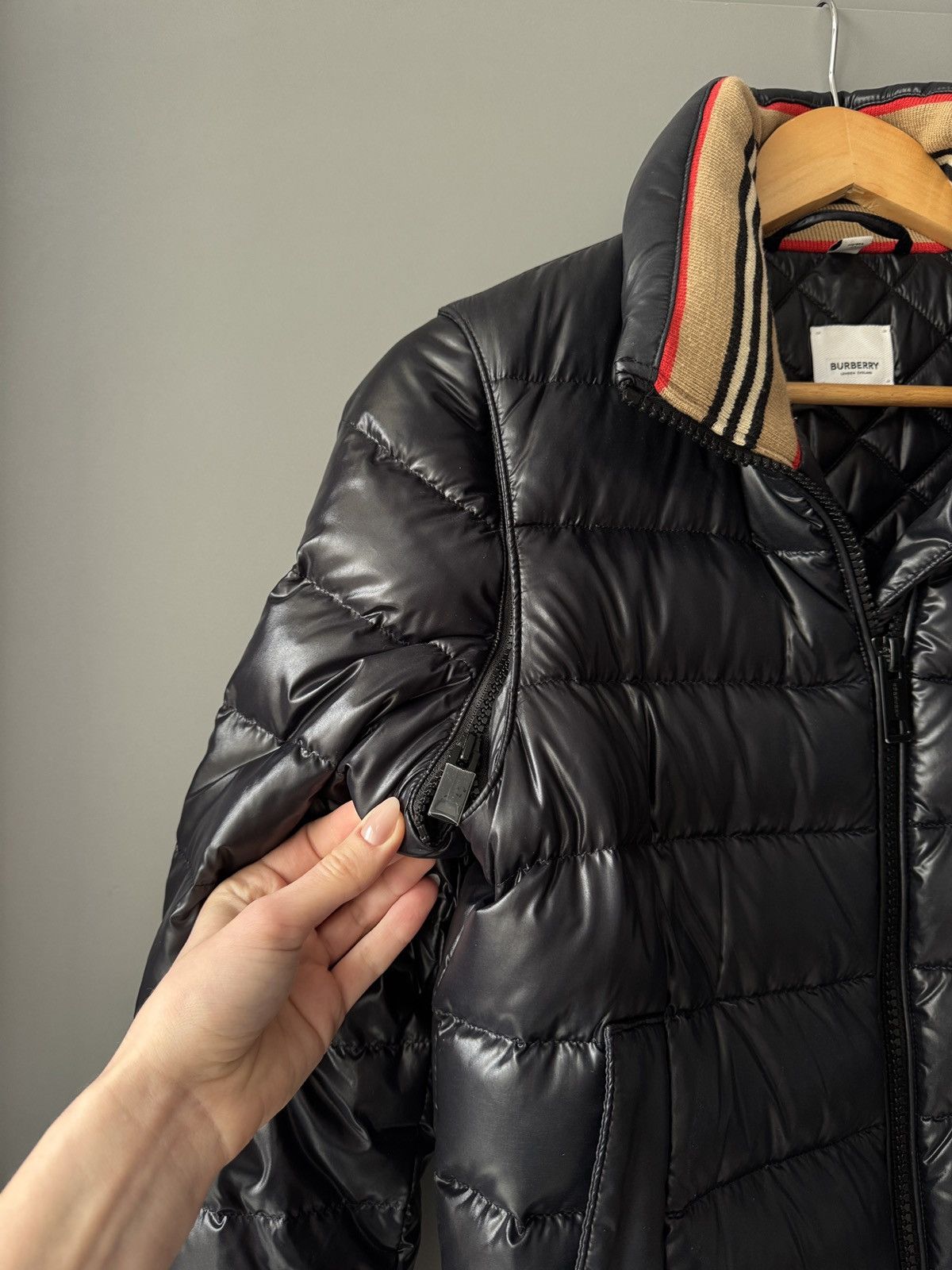 Burberry Burberry Detachable Sleeve Logo Puffer Down Jacket Size S / US 4 / IT 40 - 10 Thumbnail