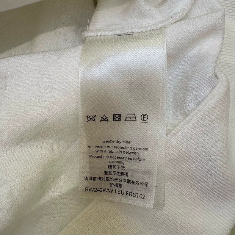 Louis Vuitton Louis Vuitton White dark stripe logo shoulder zipper sweat Size US XS / EU 42 / 0 - 8 Thumbnail