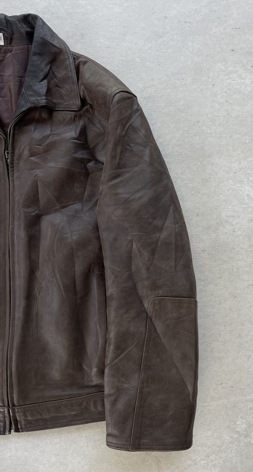 Japanese Brand 🔥Vintage Dicano Italy Real Lamb Leather Jacket Size US M / EU 48-50 / 2 - 3 Thumbnail