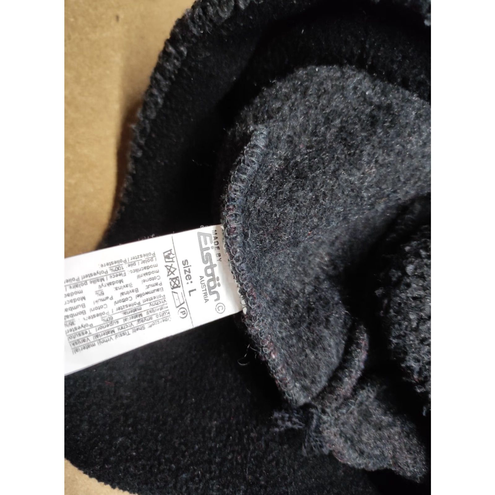 Vintage VINTAGE Eisbar Beanie Hat One Size Black Fleece Cap Lined Outdoor Ski Men Women Size US M / EU 48-50 / 2 - 7 Thumbnail