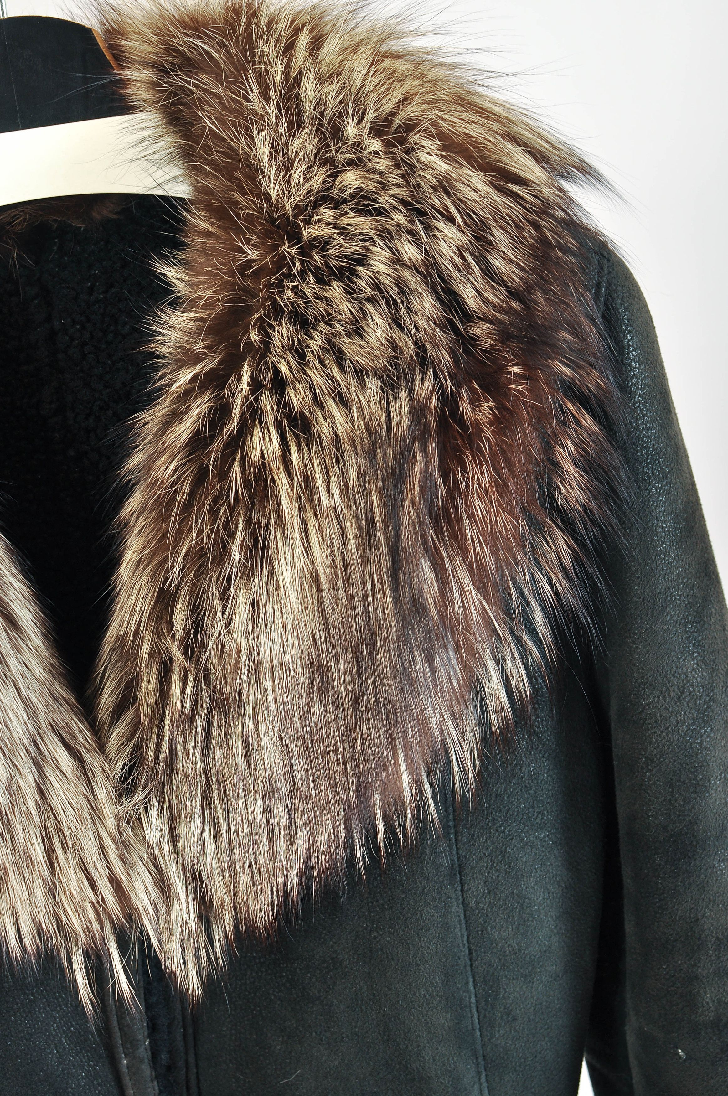 Other Real sheraling coat with fur collar Size S / US 4 / IT 40 - 2 Thumbnail