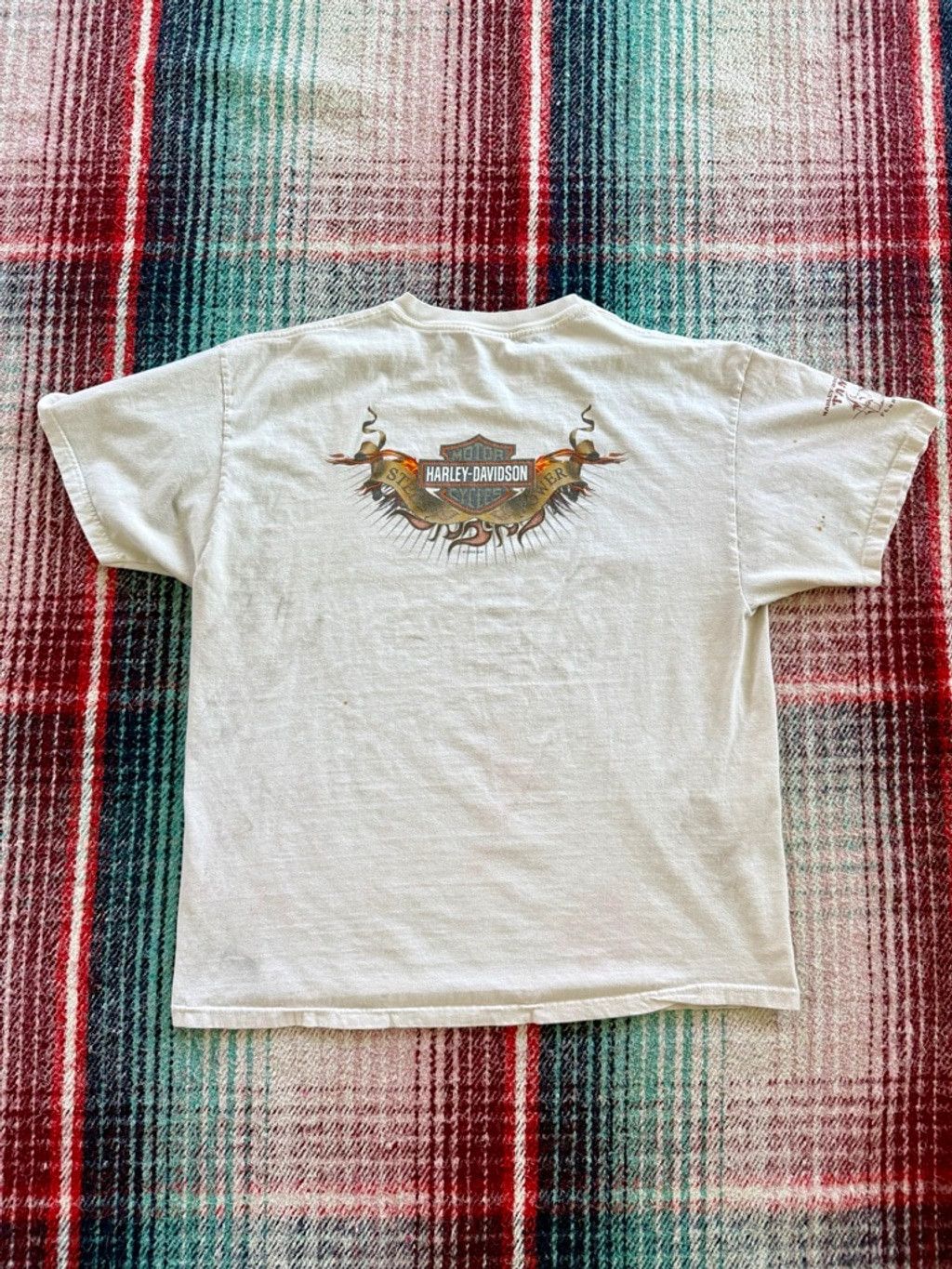 Harley Davidson 90s Harley Davidson Tampa Florida Tee XL Size US XL / EU 56 / 4 - 3 Thumbnail