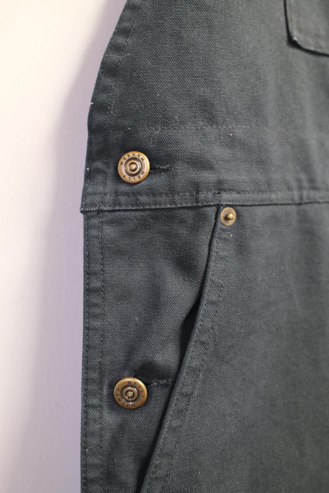 Helly Hansen 2010 Helly Hansen Black Overall Leather Patch Carpenter Pant Size ONE SIZE - 3 Thumbnail