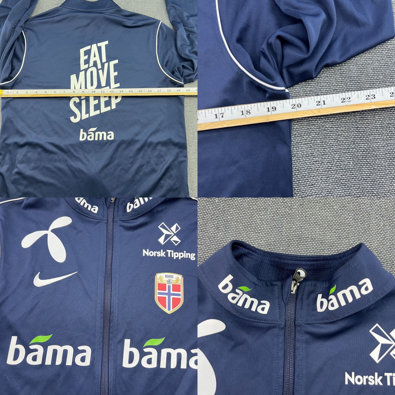 Nike Nike Track Jacket Men Medium Blue Full Zip Football Player Issue 2022 2023 Nike Shirt Style: Track Jacket Size US M / EU 48-50 / 2 - 8 Thumbnail
