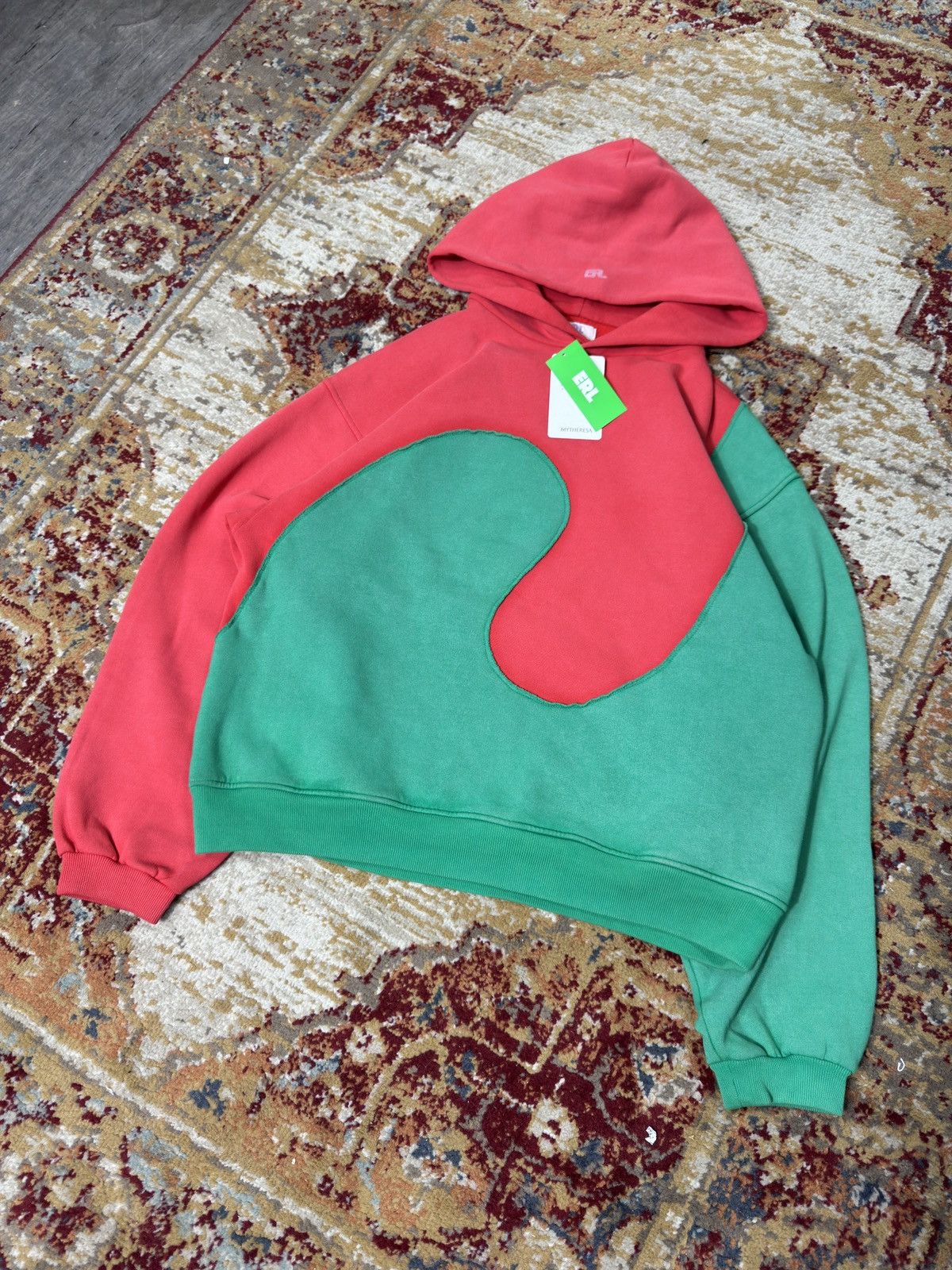 ERL erl california swirl hoodie boxy vintage y2k Size US M / EU 48-50 / 2 - 1 Thumbnail