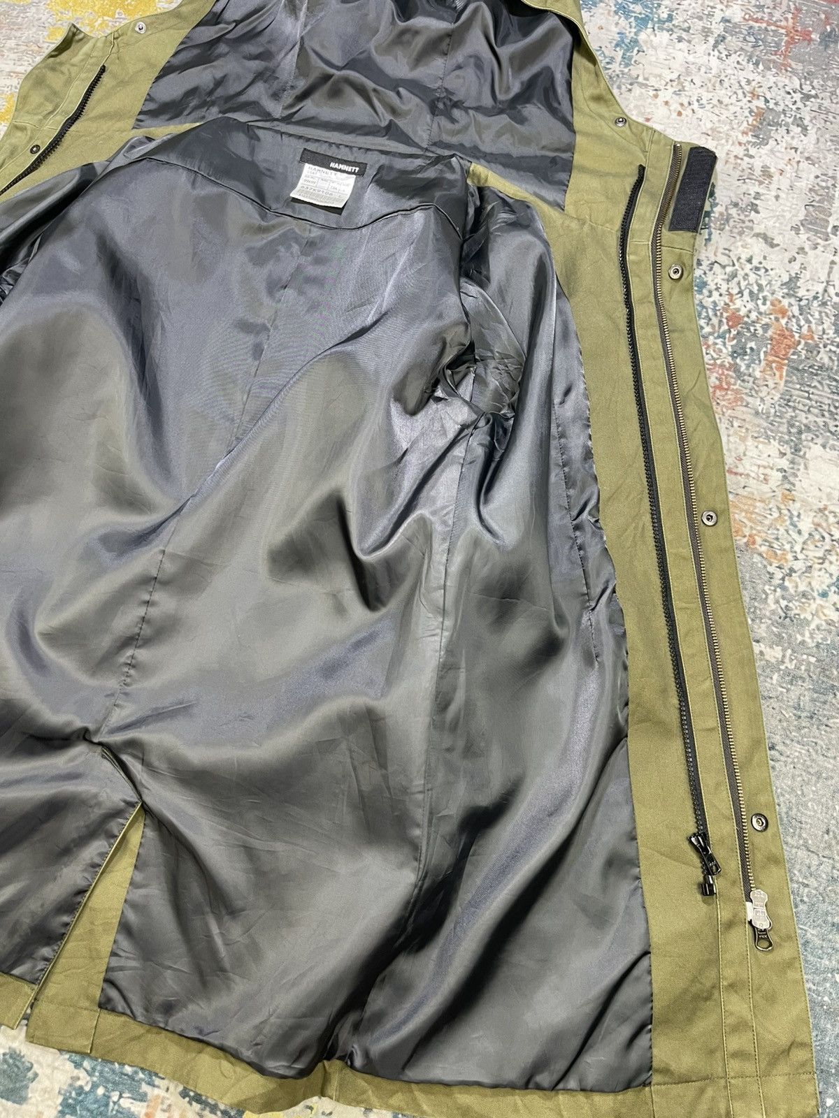 Katharine Hamnett London Katharine Hamnett Military Hooded Field Jacket Size US M / EU 48-50 / 2 - 8 Thumbnail