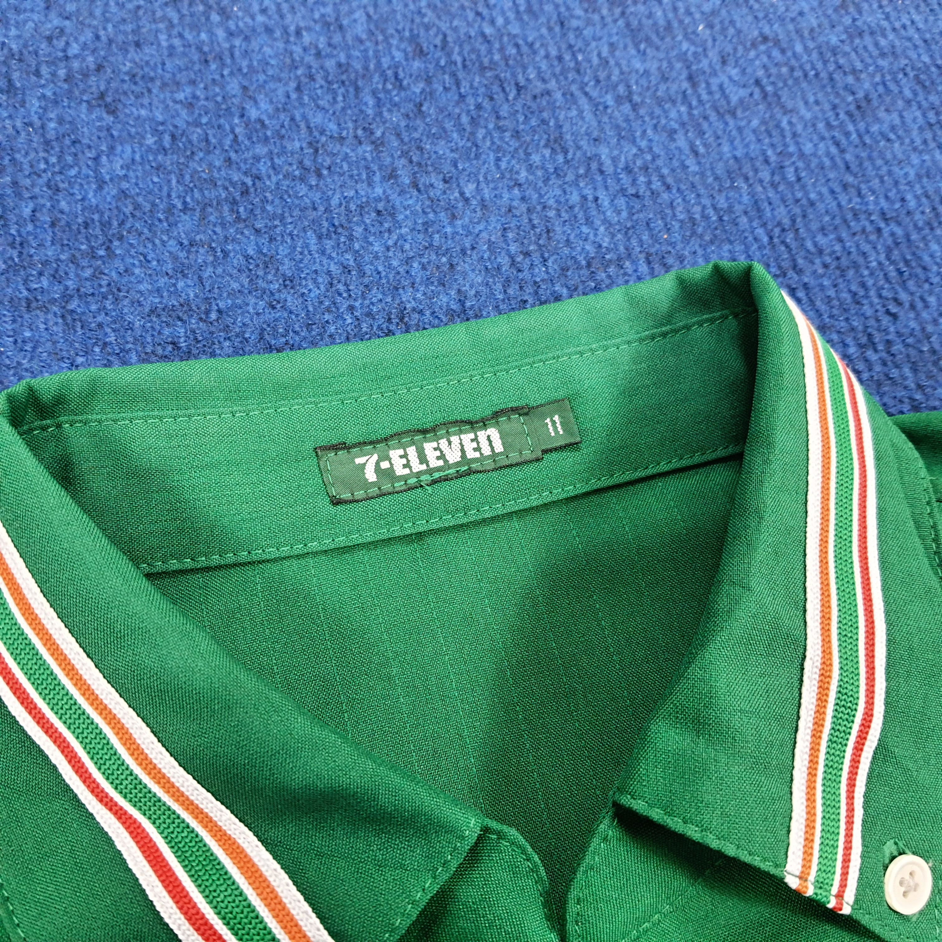Japanese Brand × Vintage Vintage 7 Eleven Japanese Brand Staff Workwear Uniform Size S / US 4 / IT 40 - 5 Thumbnail